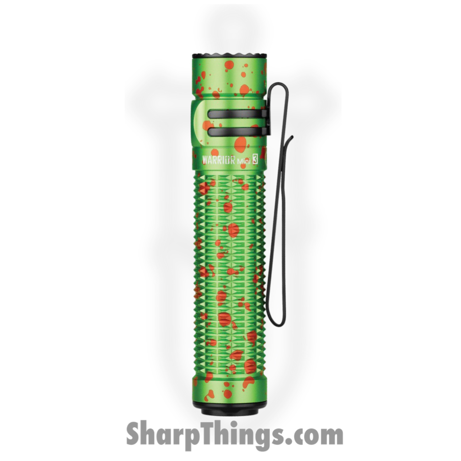 Olight - OLTWRMINI3ZOMG - Warrior Mini 3 Flashlight - Aluminum - Green Red - Image 4