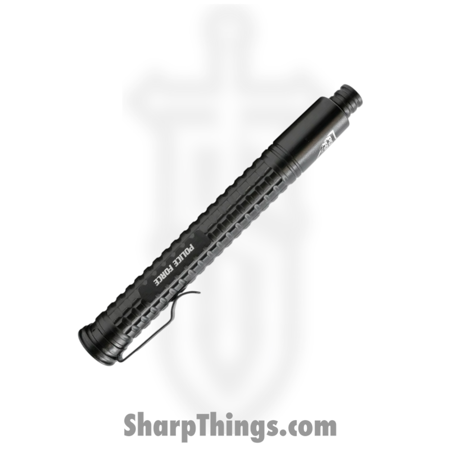 Police Force Tactical - PF16TPB - Collapsible Baton 16 Inch - Aluminum - Black - Image 2