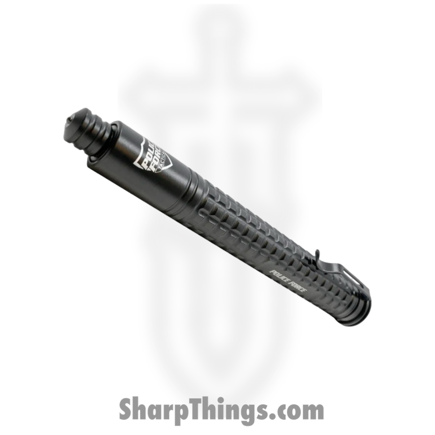 Police Force Tactical - PF16TPB - Collapsible Baton 16 Inch - Aluminum - Black - Image 3