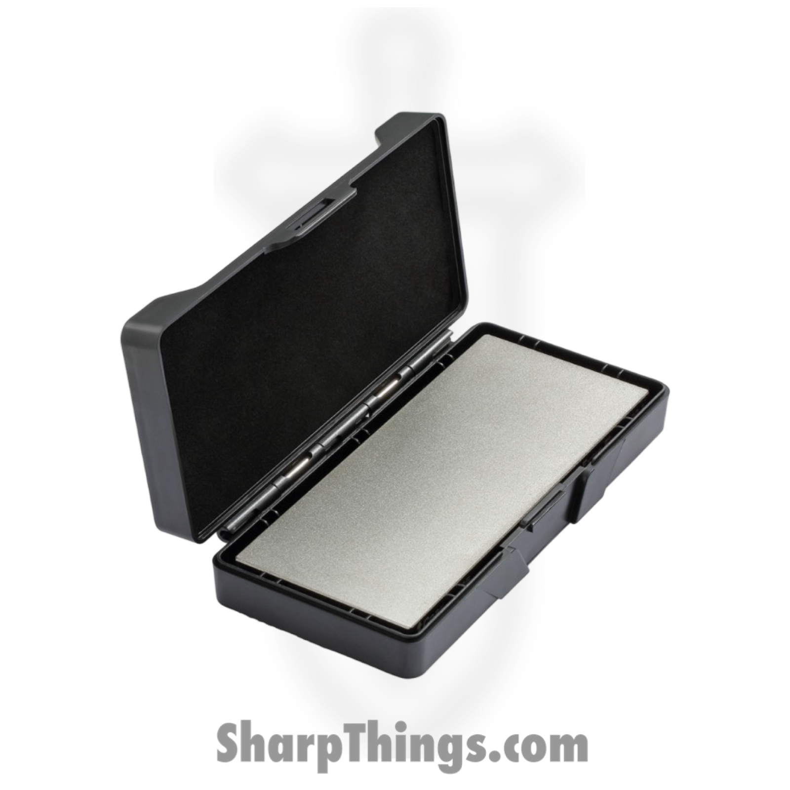 Sharpal - SHP156N - Dual-Grit Diamond Whetstone Knife Sharpener - Black - Image 2