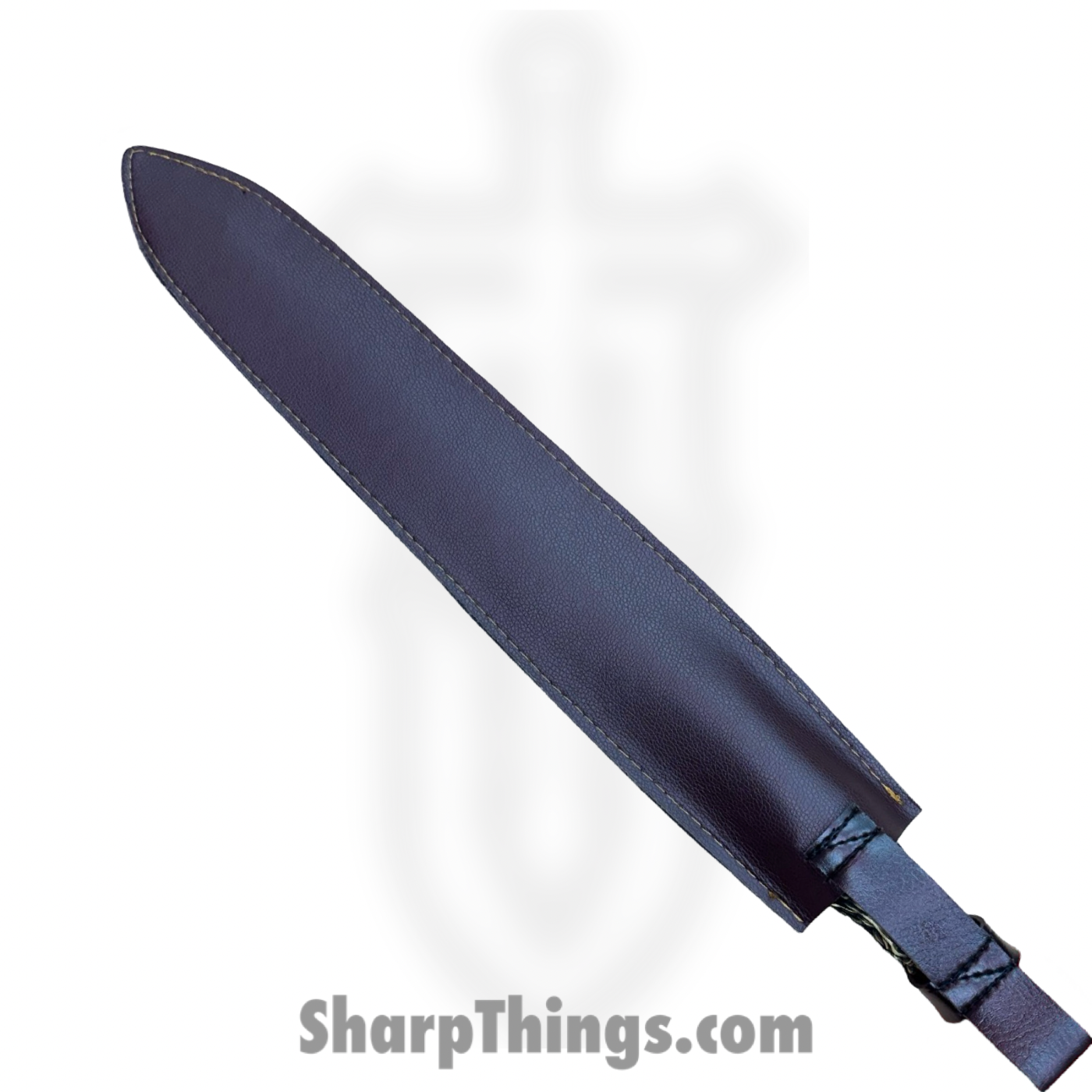 SBC - SPEAR0125 - Dragon Spear - Fixed Blade Knife - Damascus Spear Point - Steel - Black - Image 4
