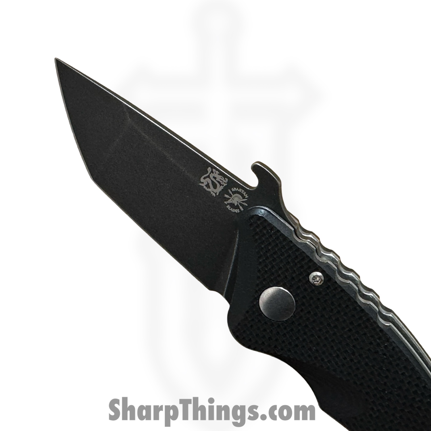Spartan Blades - SFBL9BK - SHOTO - Folding Knife - 154CM Coated Tanto - G10 - Black Red - Image 7