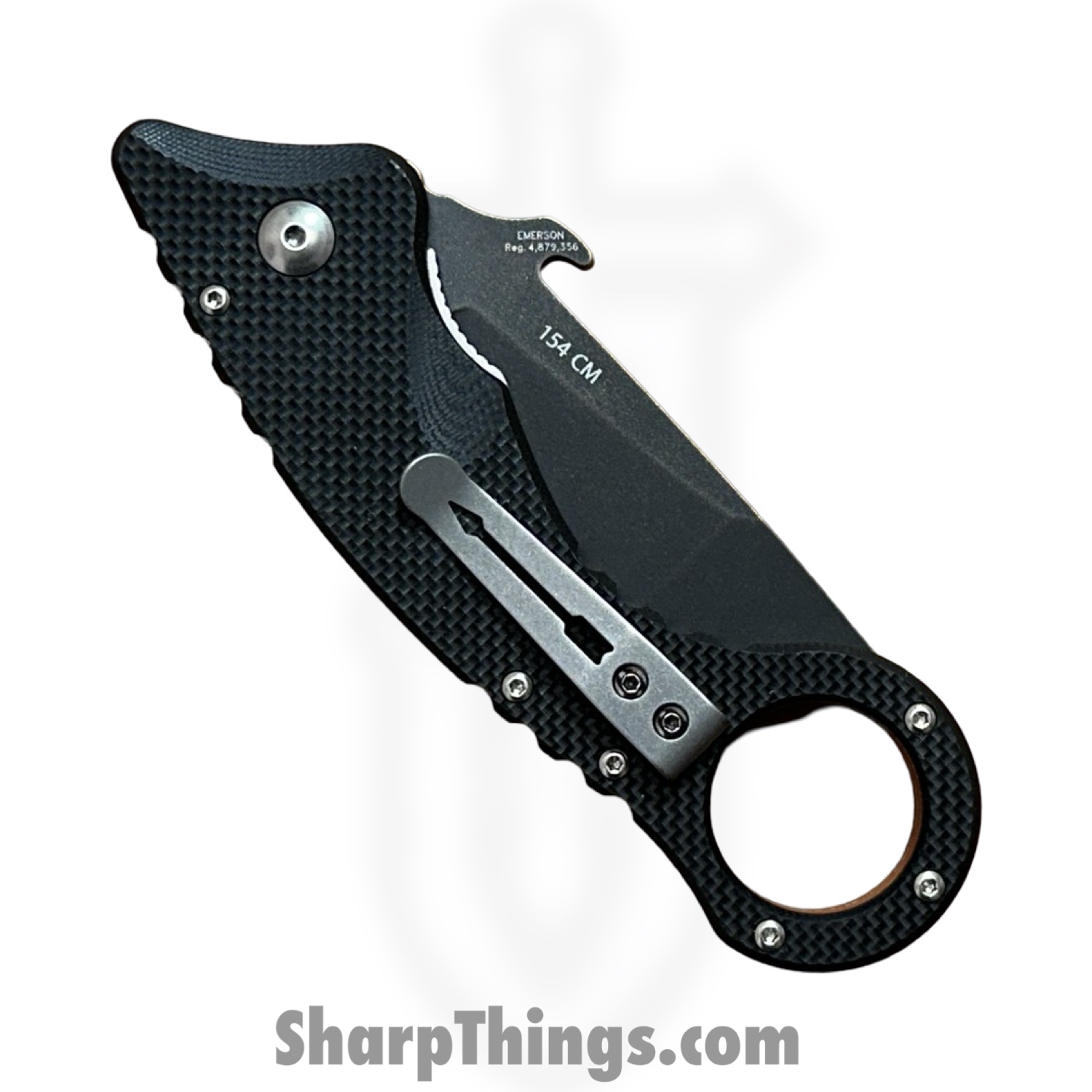 Spartan Blades - SFBL9BK - SHOTO - Folding Knife - 154CM Coated Tanto - G10 - Black Red - Image 4