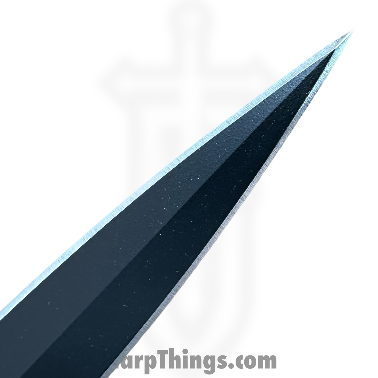 Spartan Blades - SBBL3BK - Spartan George Raider Dagger - Fixed Blade Knife - SK5 HC Coated Dagger - Injection Molded - Black - Image 8