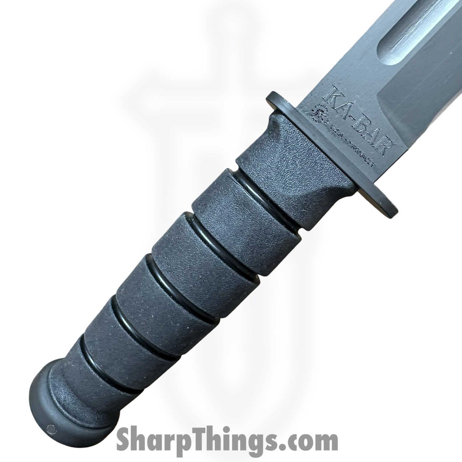 Spartan Blades - SB54BKBKKYBK - Spartan Ka-Bar Kydex - Fixed Blade Knife - CPM MagnaCut Coated Clip Point - Kraton G - Black - Image 5