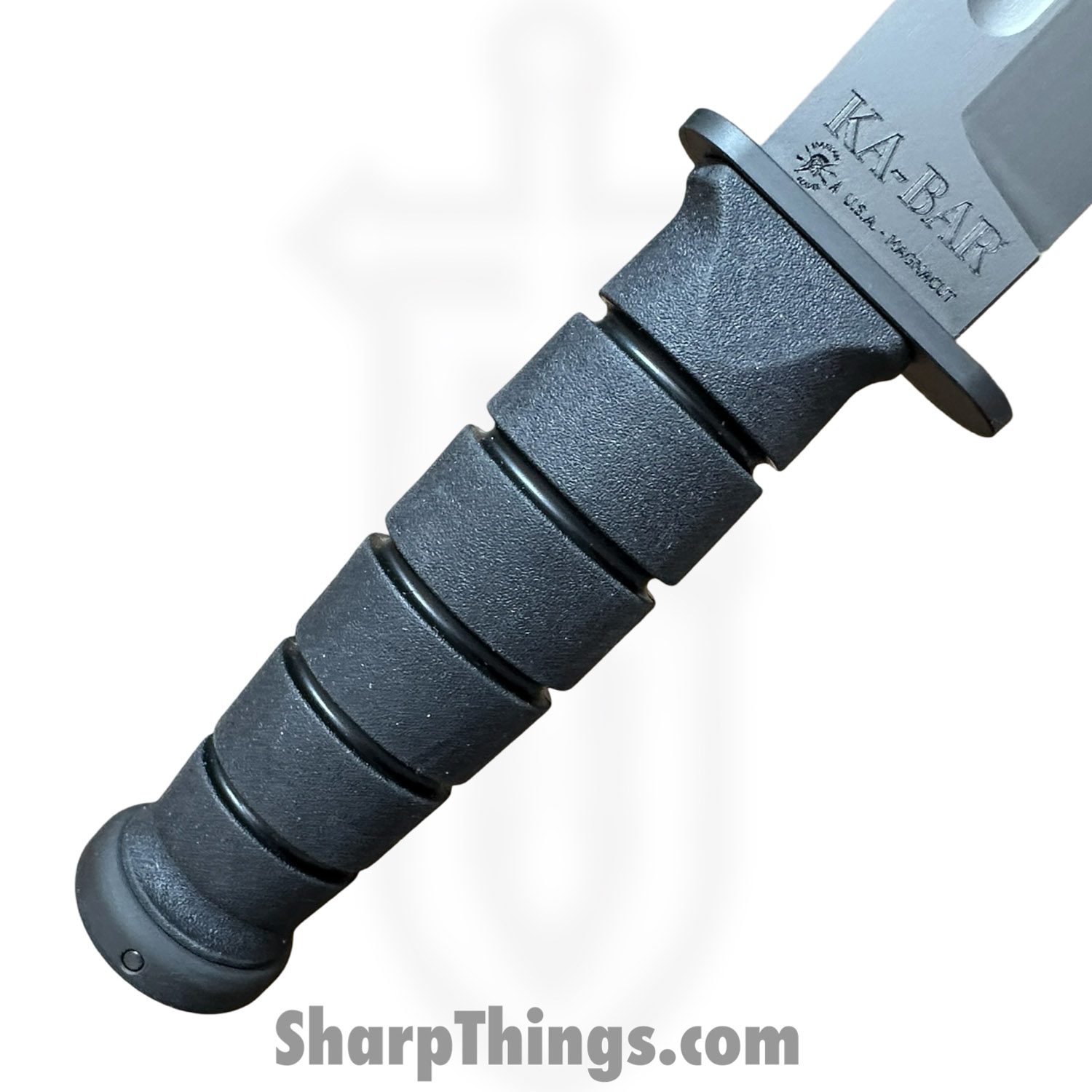Spartan Blades - SB54BKBKKYTN - Spartan Ka-Bar Kydex - Fixed Blade Knife - CPM MagnaCut Coated Clip Point - Kraton G - Black Tan - Image 2