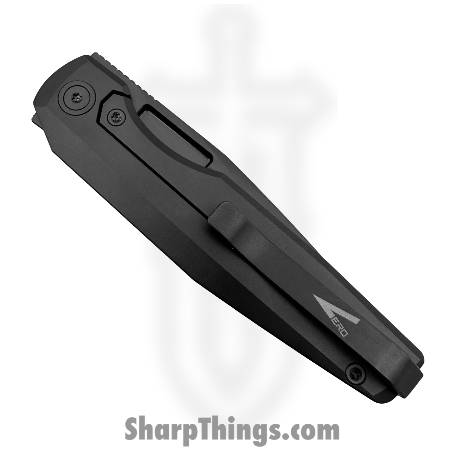 Vero Engineering - V-LU-DT-FK-1604-S - Lux Mini 3.3 - Folding Knife - M390 DLC Clip Point - Titanium - Black - Image 2
