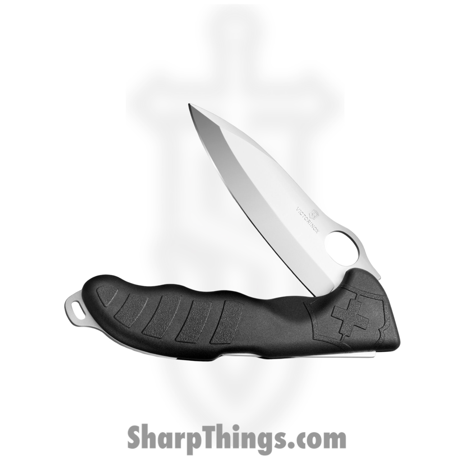Victorinox - VN09411M3 - Hunter Pro - Folding Knife - Stainless Blasted Spear Point - Zytel - Black - Image 2