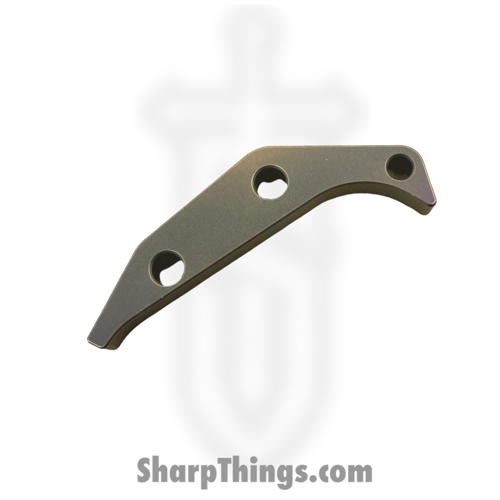 Aurora Knife and Tool - AK-TRUF-AC-SARU - Truffels Accent Set - Backspacer Pivot Collar Pocket Clip and Clip Filler - Titanium - Satin Rust - Image 3