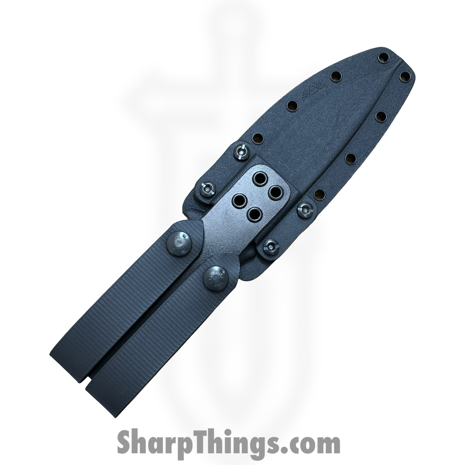 Spartan Blades - SB19BKBKKYBK - Harsey Difensa - Fixed Blade Knife - CPM MagnaCut Coated Spear Point - Canvas Micarta - Black - Image 4