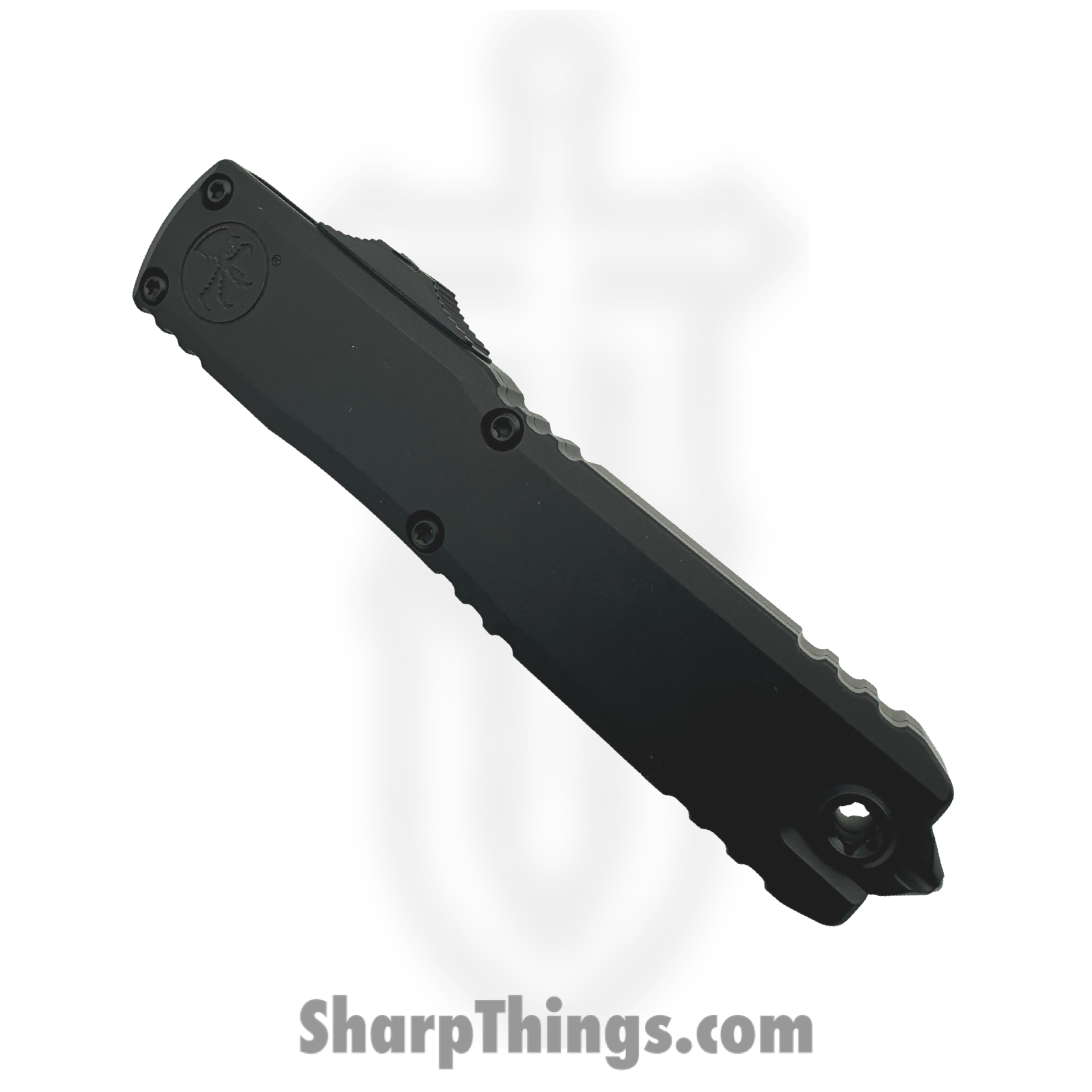 Microtech - 1122-1T - Ultratech ZBP - OTF Auto - M390MK Coated Double Edge - 6061-T6 Aluminum - Black - Image 3