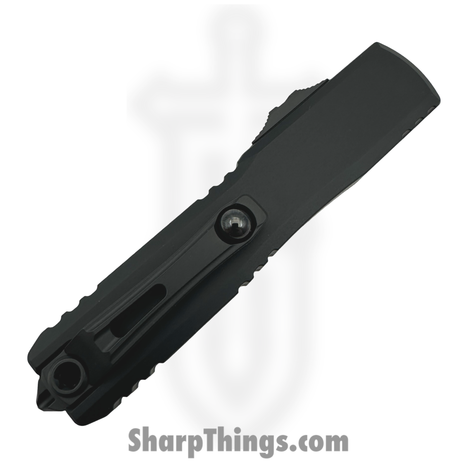 Microtech - 1122-1T - Ultratech ZBP - OTF Auto - M390MK Coated Double Edge - 6061-T6 Aluminum - Black - Image 2