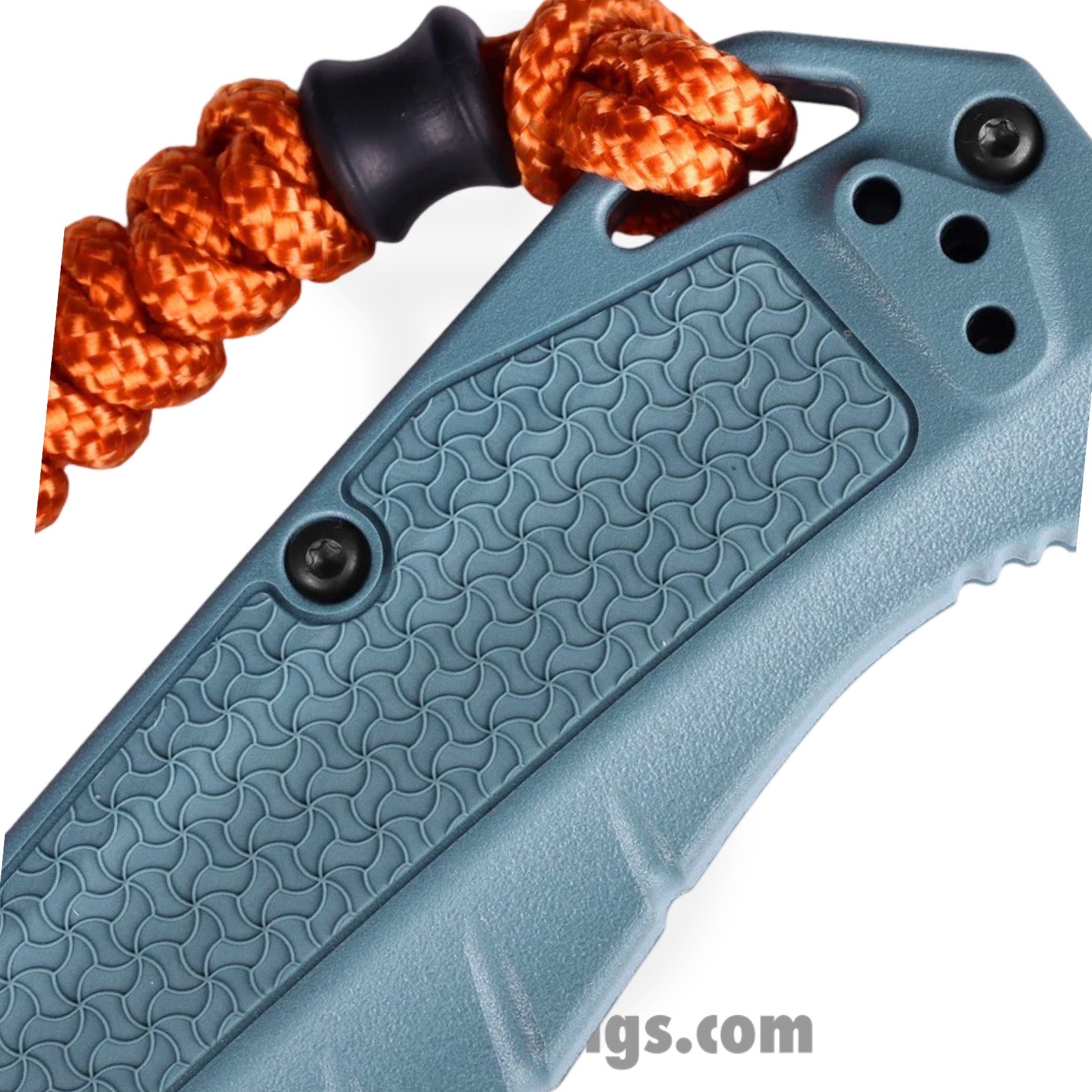 Benchmade - 18060S - Adira - Folding Knife - CPM MagnaCut Stonewash Drop Point P/S - Grivory - Depth Blue - Image 4