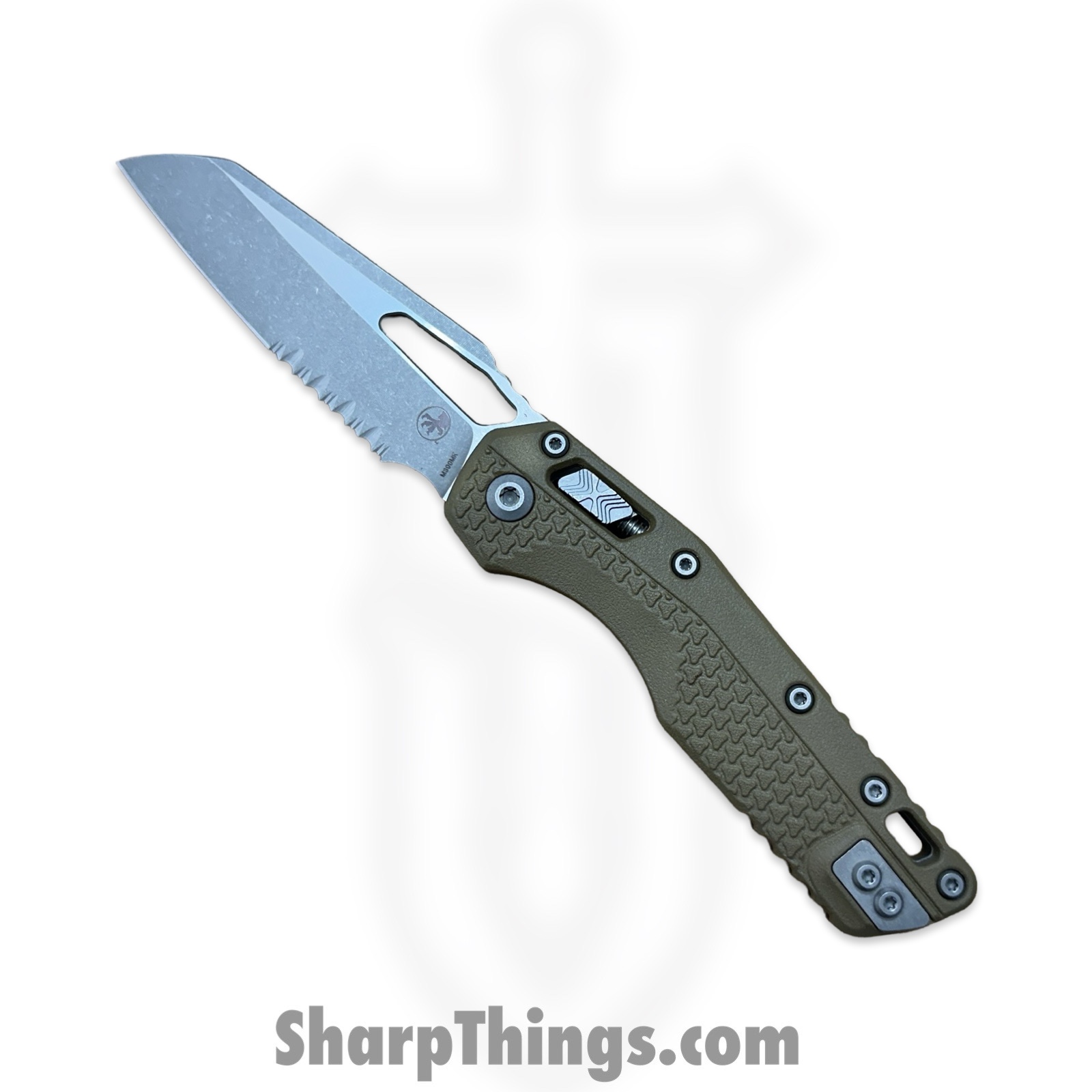 Microtech - 210T-11APPMDE - MSI® RAM-LOK Tri-Grip - Folding Knife - P/S M390MK Apocalyptic Reverse Tanto - Polymer - Flat Dark Earth