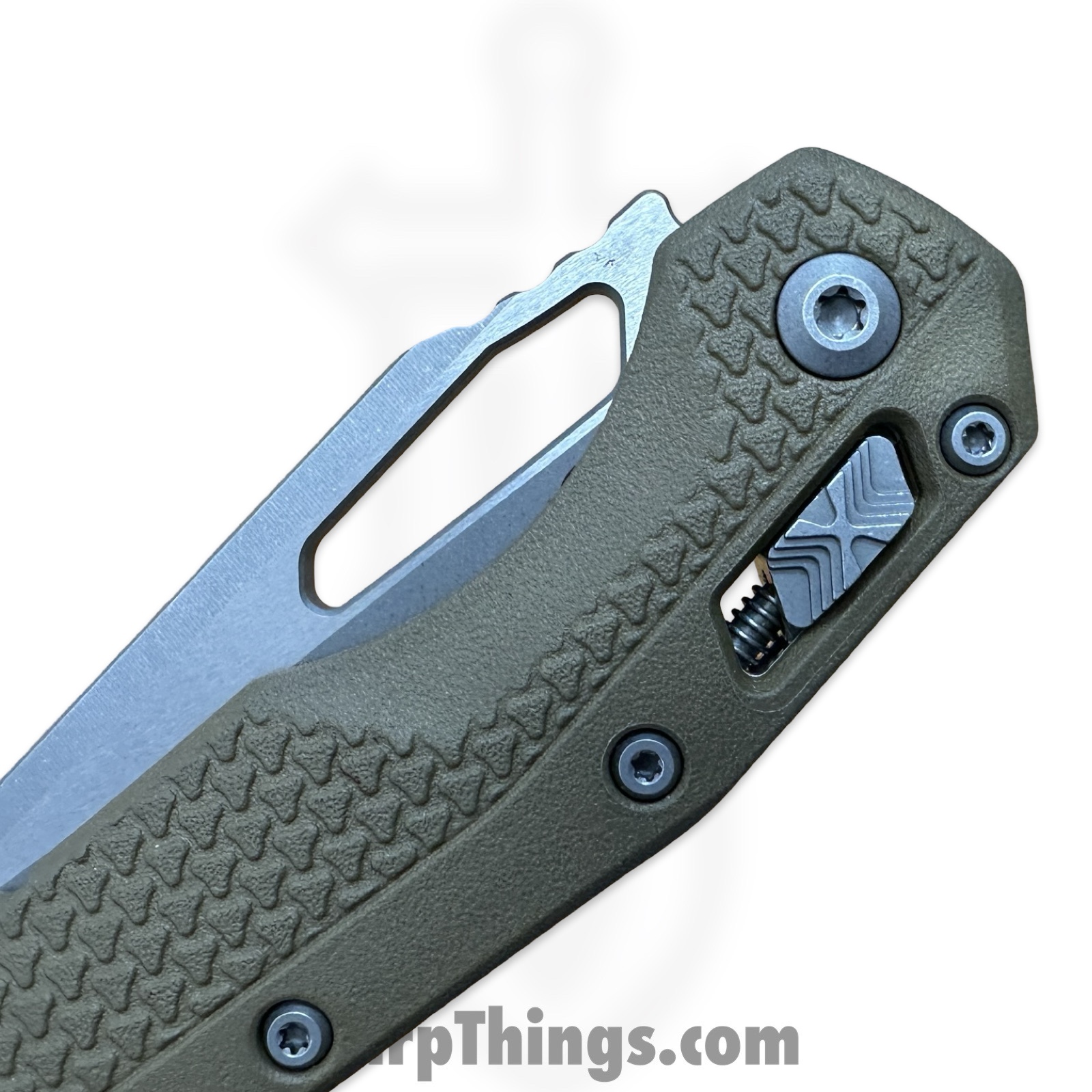 Microtech - 210T-11APPMDE - MSI® RAM-LOK Tri-Grip - Folding Knife - P/S M390MK Apocalyptic Reverse Tanto - Polymer - Flat Dark Earth - Image 10