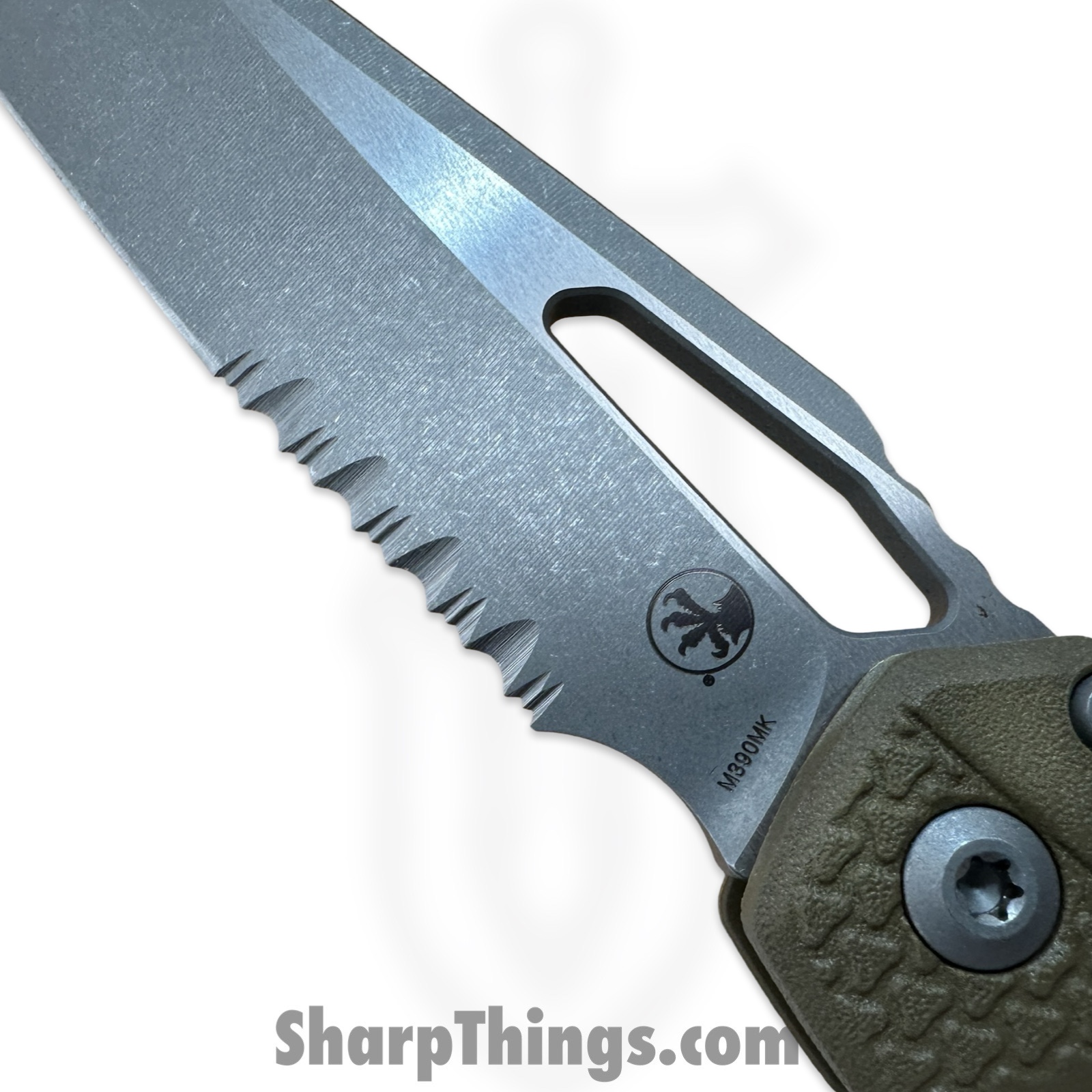 Microtech - 210T-11APPMDE - MSI® RAM-LOK Tri-Grip - Folding Knife - P/S M390MK Apocalyptic Reverse Tanto - Polymer - Flat Dark Earth - Image 5