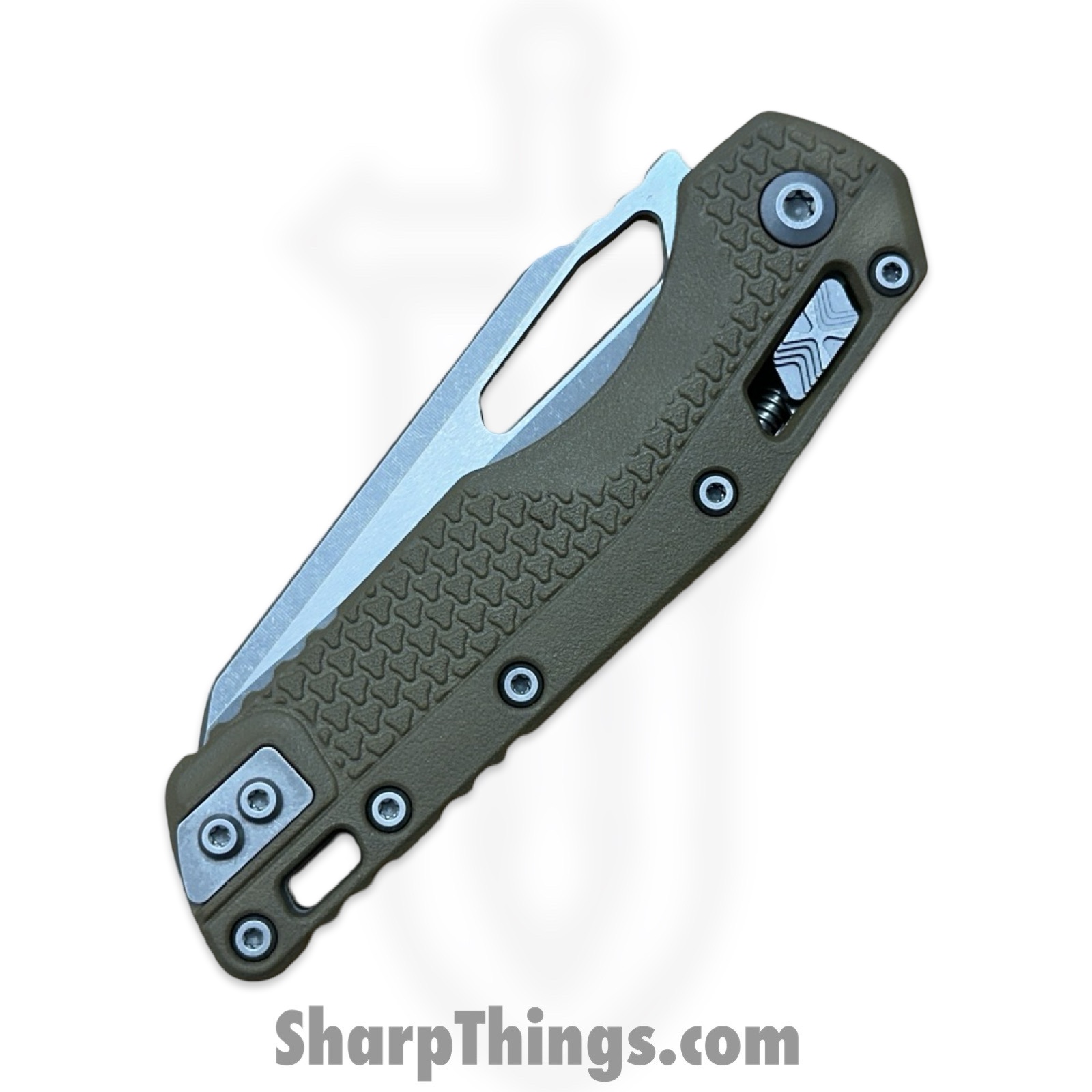 Microtech - 210T-11APPMDE - MSI® RAM-LOK Tri-Grip - Folding Knife - P/S M390MK Apocalyptic Reverse Tanto - Polymer - Flat Dark Earth - Image 8