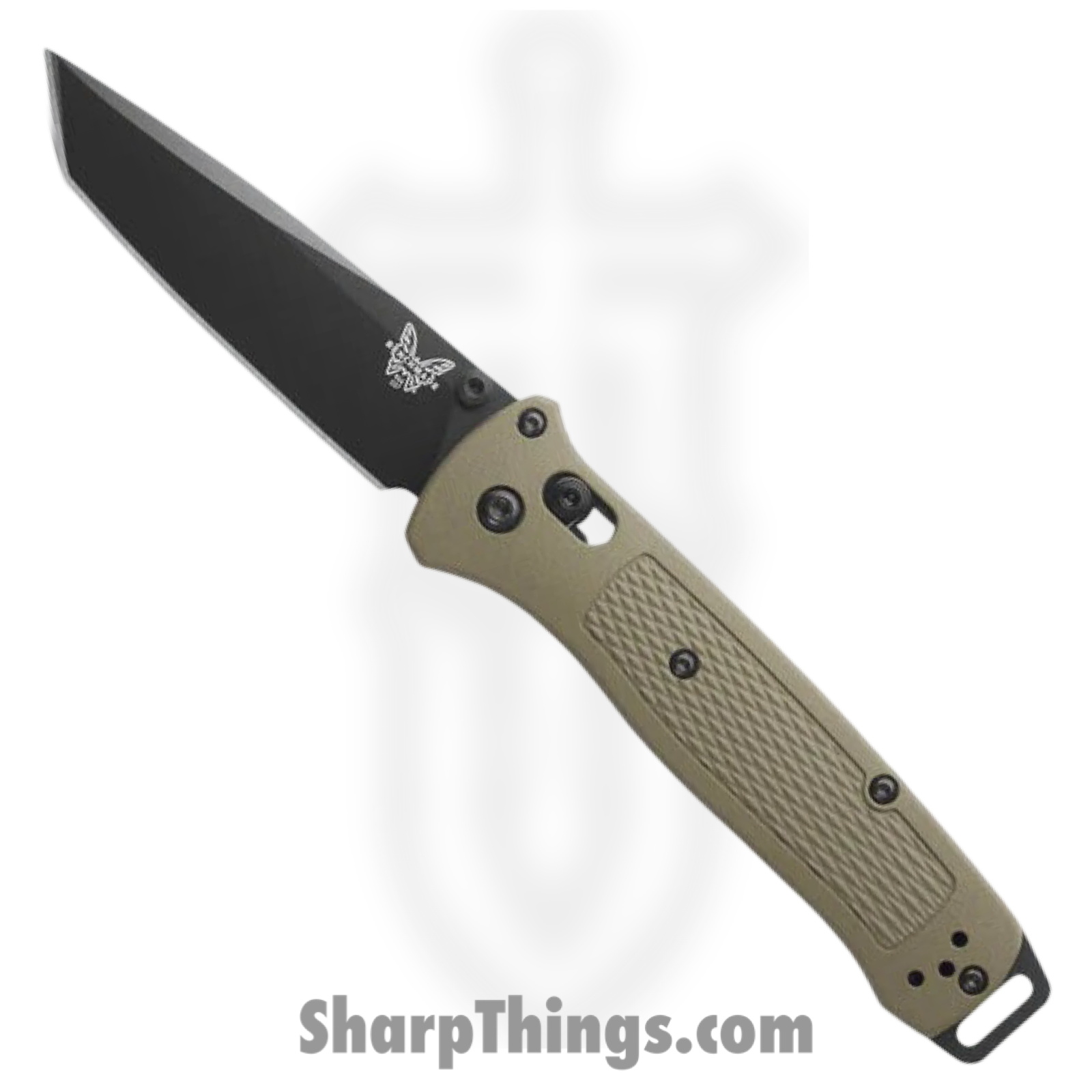 Benchmade - 537BK-06 - Bailout - Folding Knife - CPM S30V Coated Tanto - Grivory - Ranger Green
