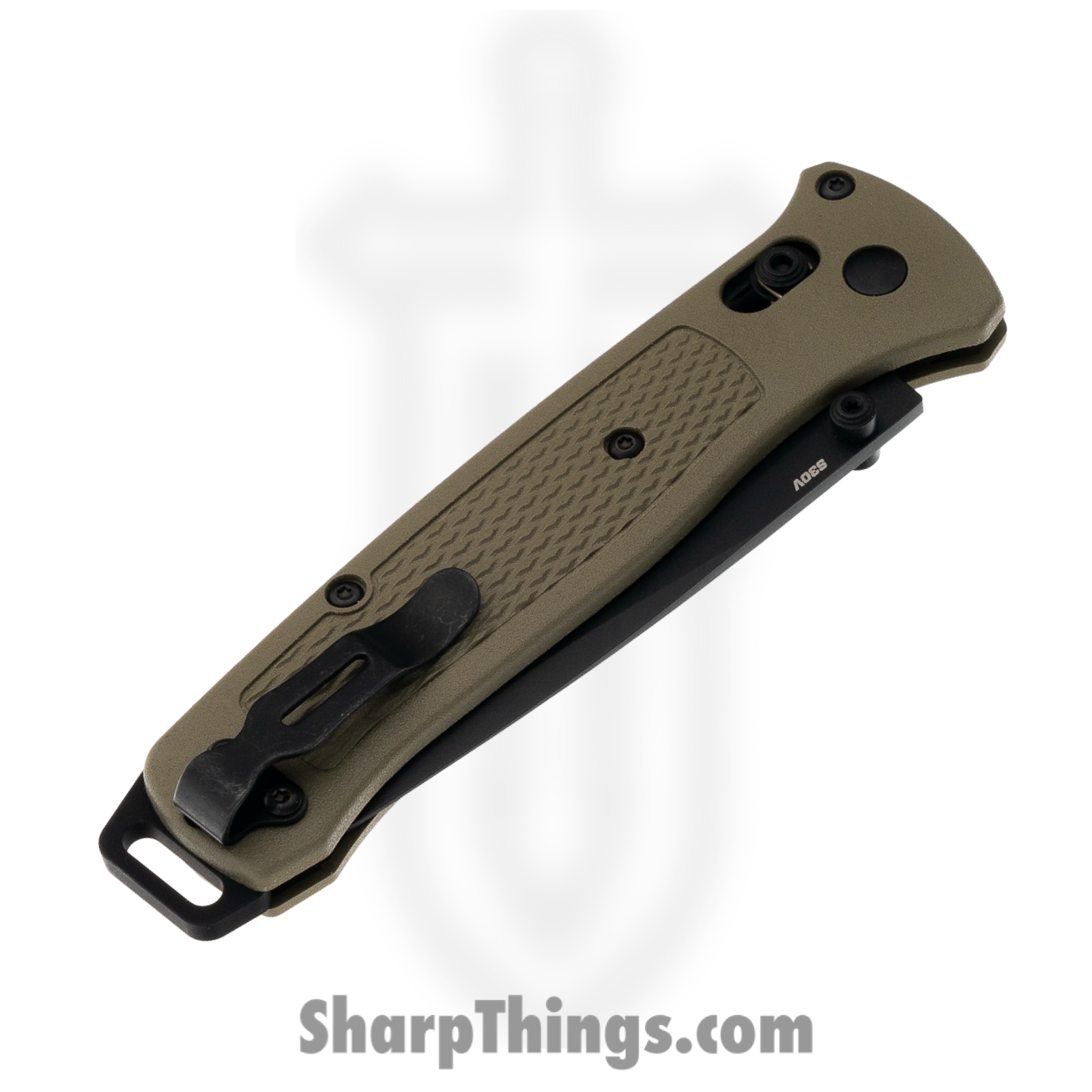 Benchmade - 537BK-06 - Bailout - Folding Knife - CPM S30V Coated Tanto - Grivory - Ranger Green - Image 3