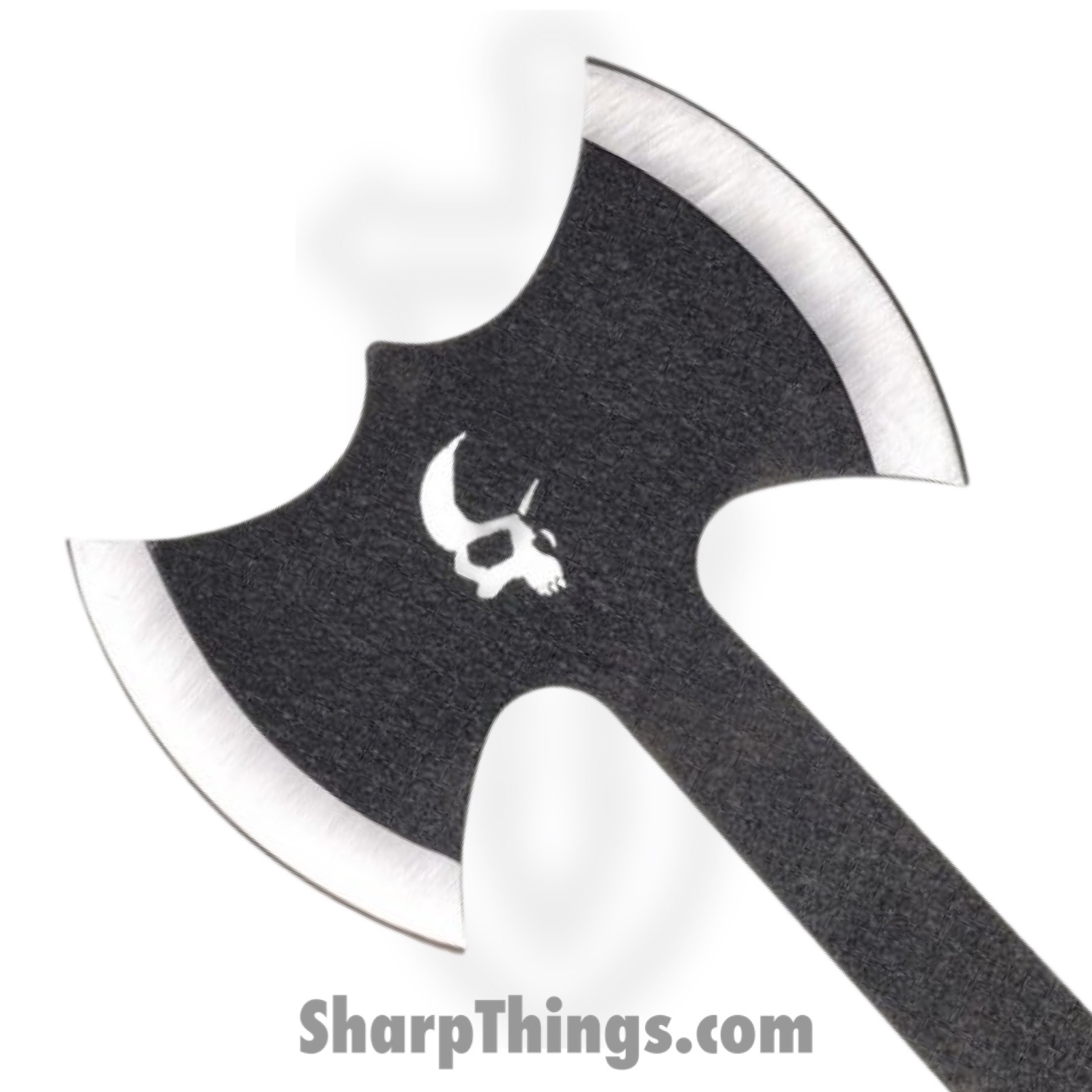 Razor Tactical - 9072BK - Skull Axe - Axe - 440 SS Two Tone - Stainless - Black - Image 2