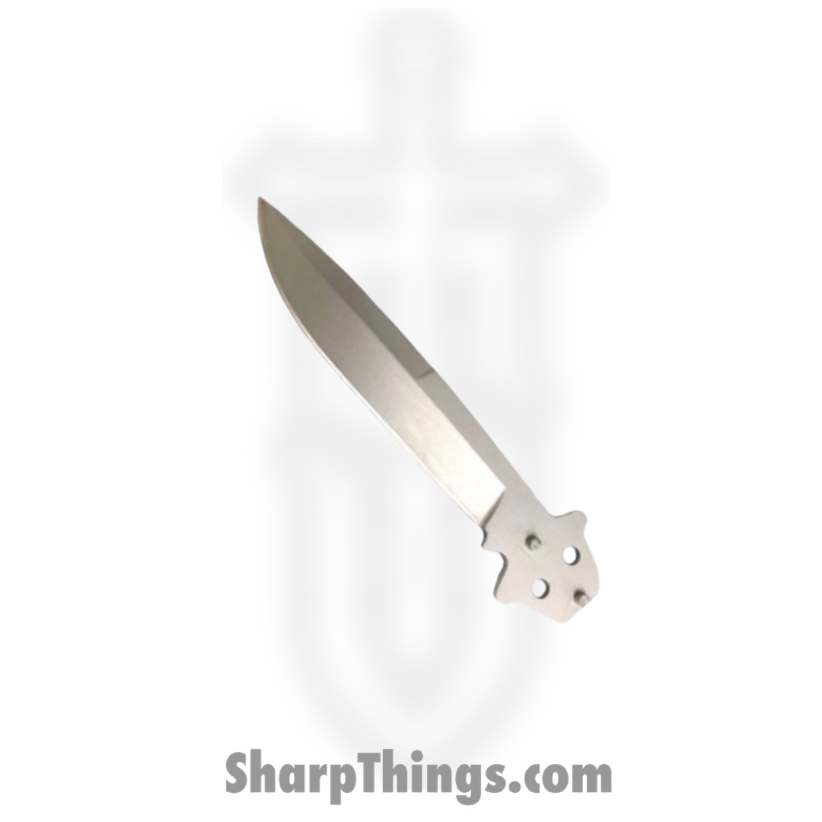 VOC - 205604s-3 - Butterfly Knife Combo Kit Trainer and Live Blade - Balisong - 440 SS Satin Drop Point - Aluminum - Silver - Image 3
