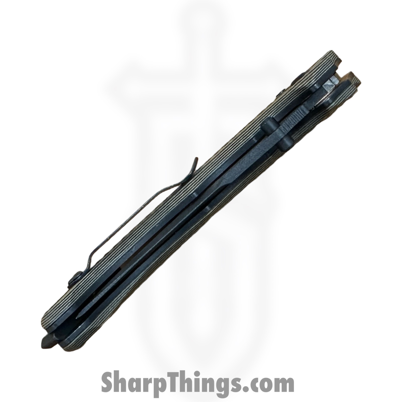 Benchmade - 865BK-01 - Mini Bedlam - Folding Knife - CPM S90V Coated Scimitar - G10 - Coyote/Black/OD Green - Image 4