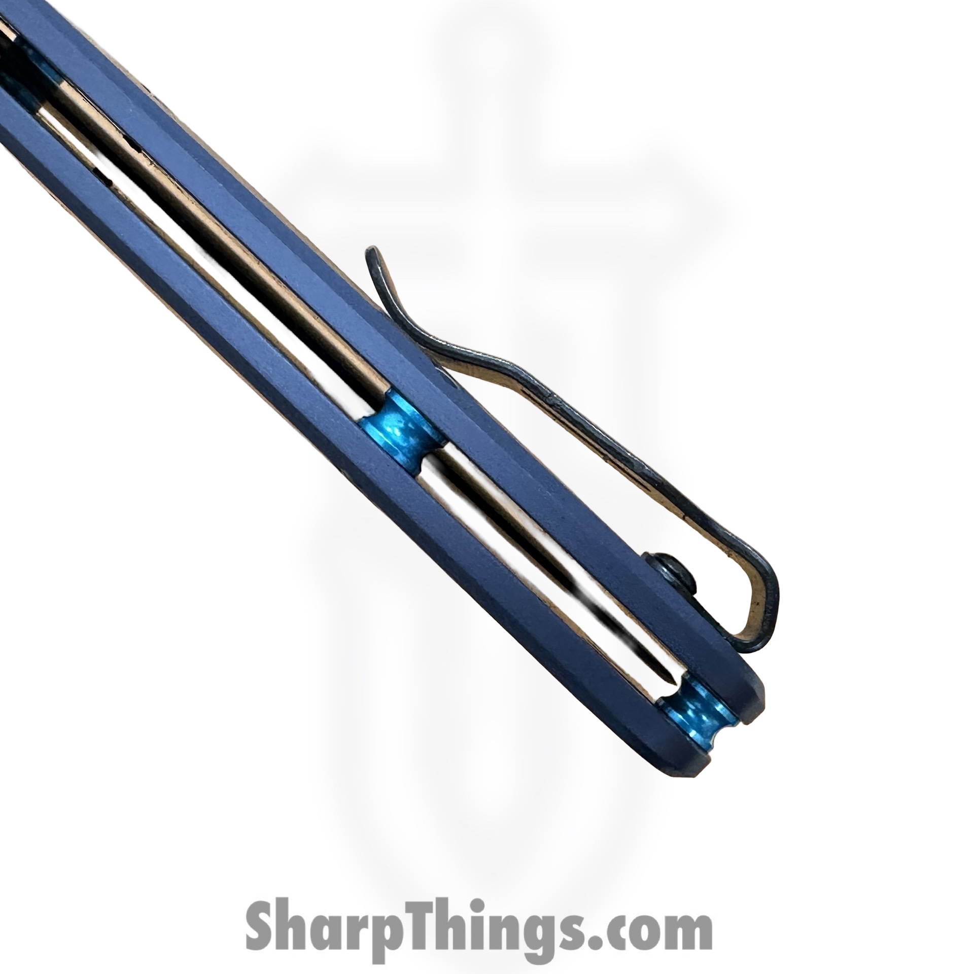 Benchmade - 535SL-13 - Seasonal Bugout - Folding Knife - CPM S90V Coated Drop Point - Aluminum - Crater Blue - Image 3