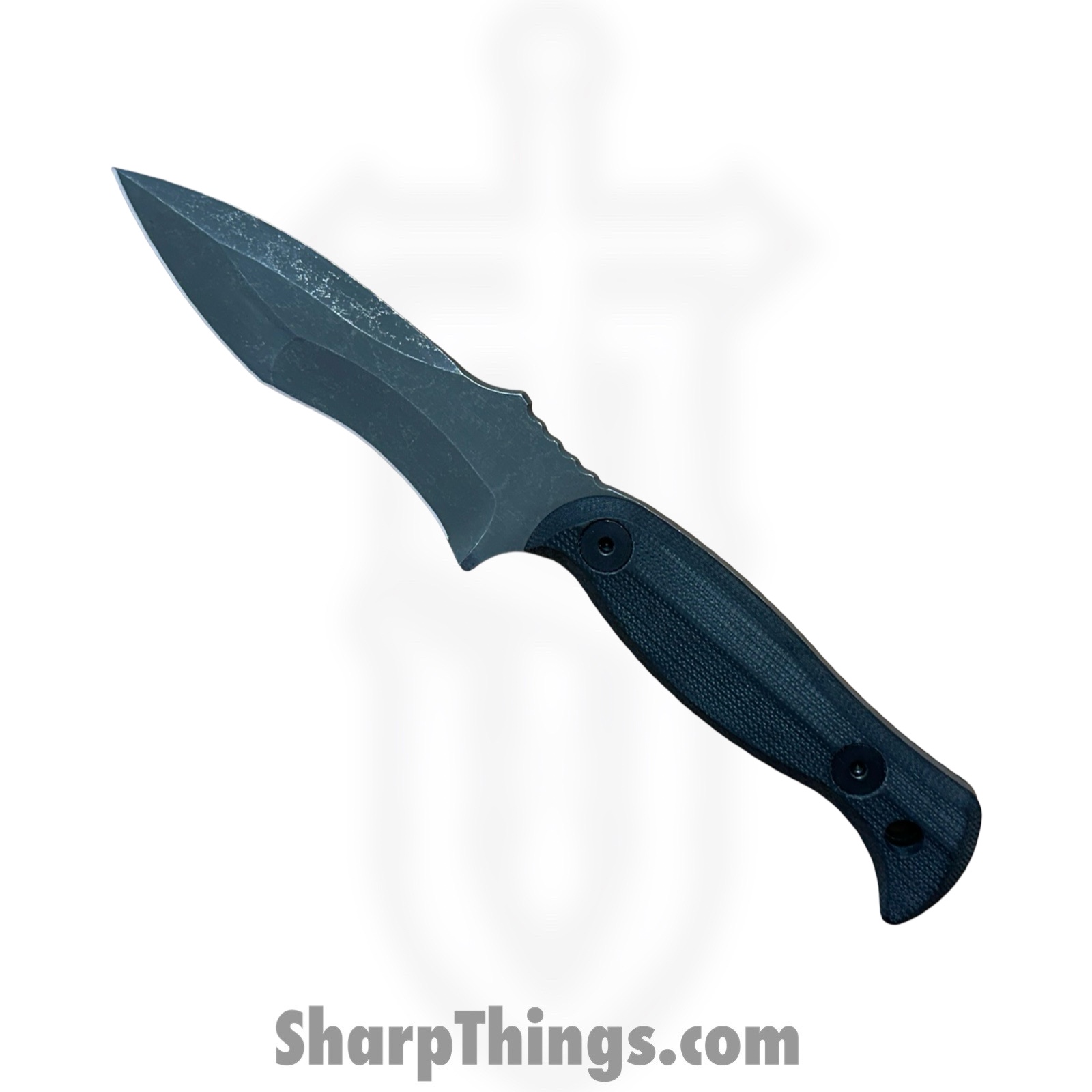 Half Face Blades - HFBMK1G10BKB - Extremis MK1 - Fixed Blade Knife - S45VN Coated Spear Point - G10 - Black