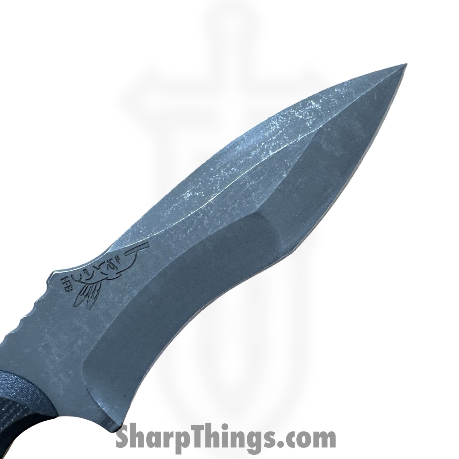 Half Face Blades - HFBMK1G10BKB - Extremis MK1 - Fixed Blade Knife - S45VN Coated Spear Point - G10 - Black - Image 9