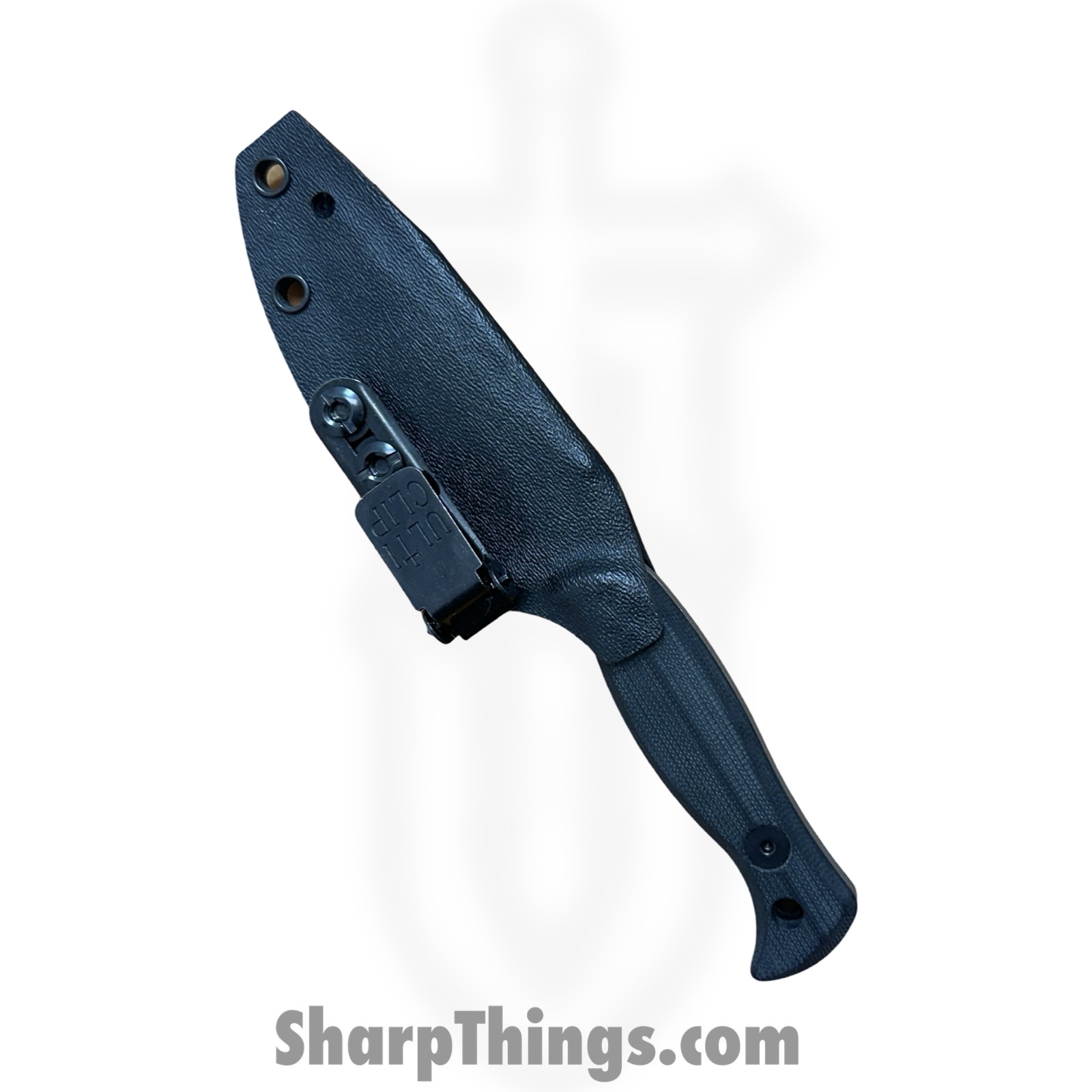 Half Face Blades - HFBMK1G10BKB - Extremis MK1 - Fixed Blade Knife - S45VN Coated Spear Point - G10 - Black - Image 4