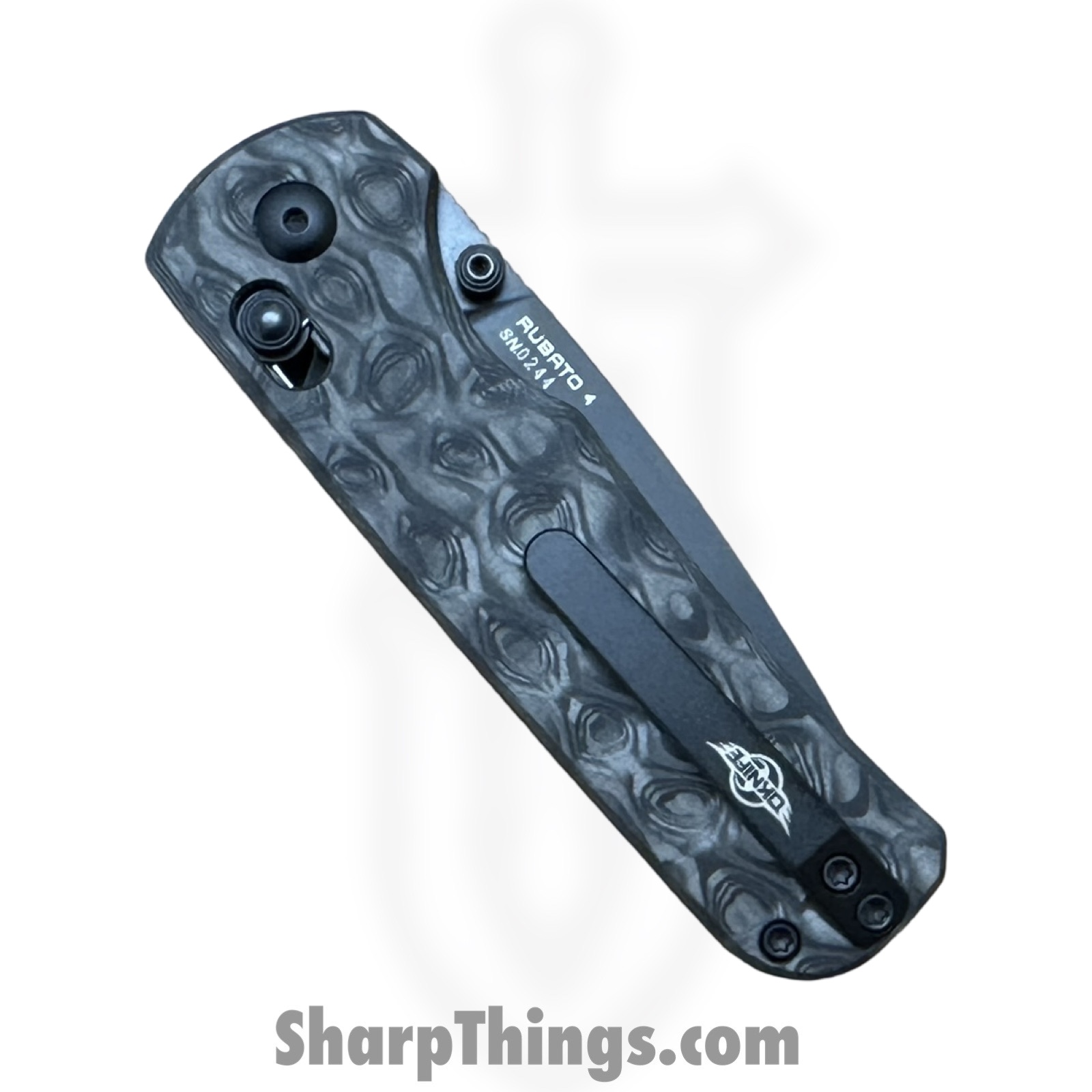 Olight - OKNRUBATO4CF - Rubato 4 - Folding Knife - CPM S35VN Coated Drop Point - Carbon Fiber - Black - Image 9