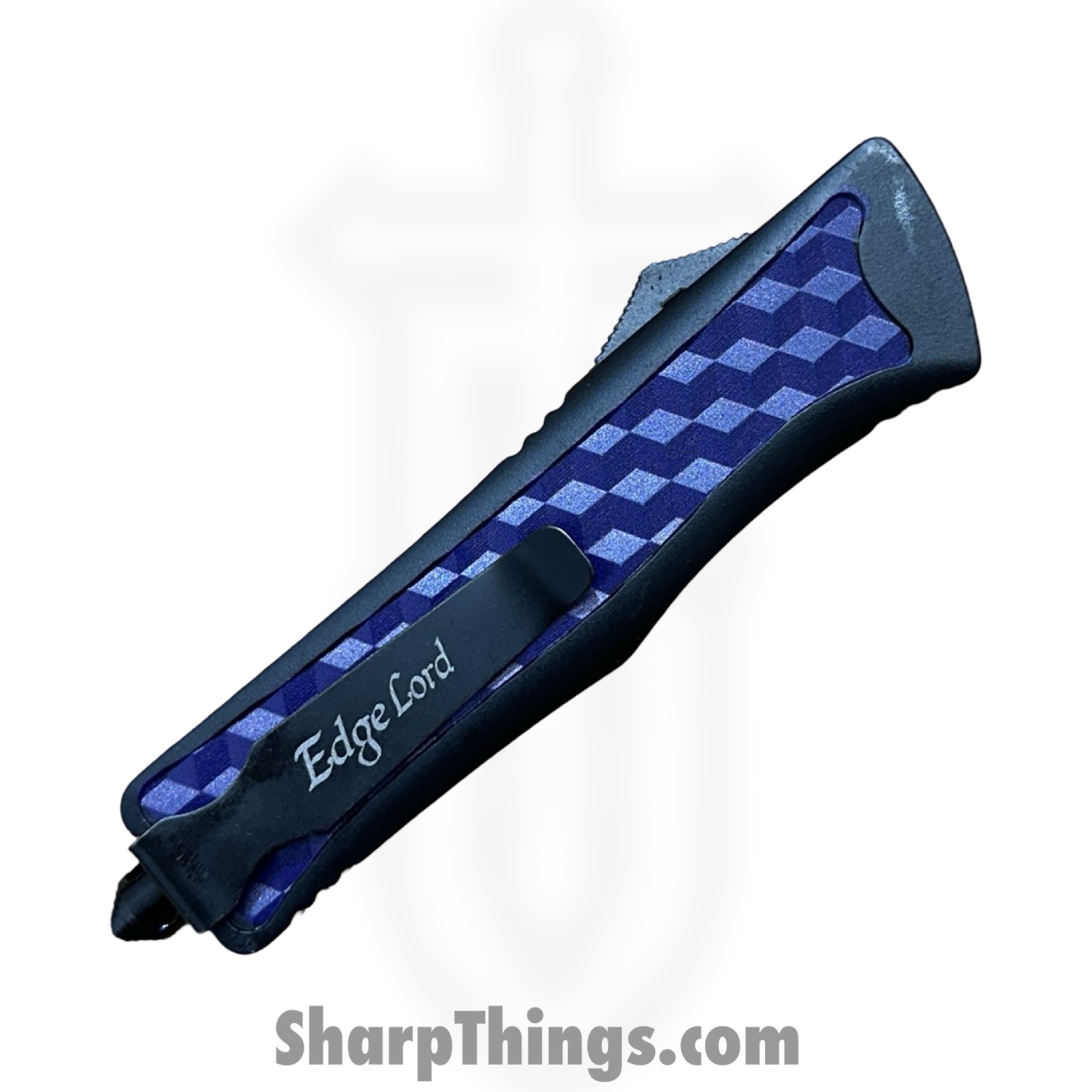 VOC - OTF915 - Large - OTF Auto - 440 SS Coated Tanto - Aluminum - Black/Purple - Image 4