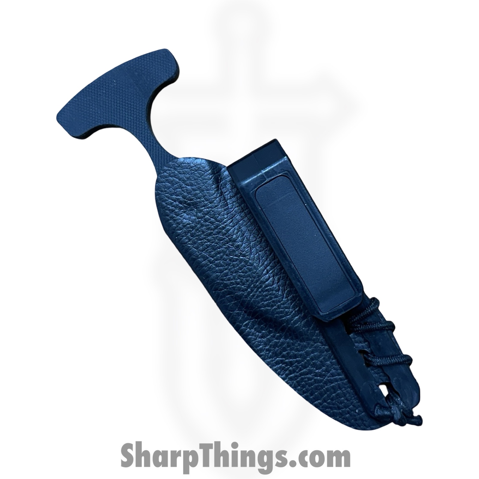 Revenant Corps - RCClvGrl - Clever Girl - Fixed Blade Knife - G-10 Coated Hawkbill - G10 - Black - Image 5