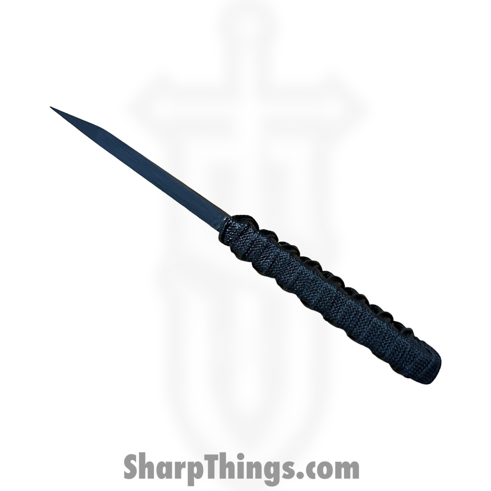 Revenant Corps - RCKV2Blk - RCK V2 - Fixed Blade Knife - G-10 Coated Wharncliffe - Tsukomaki Wrap - Black - Image 9