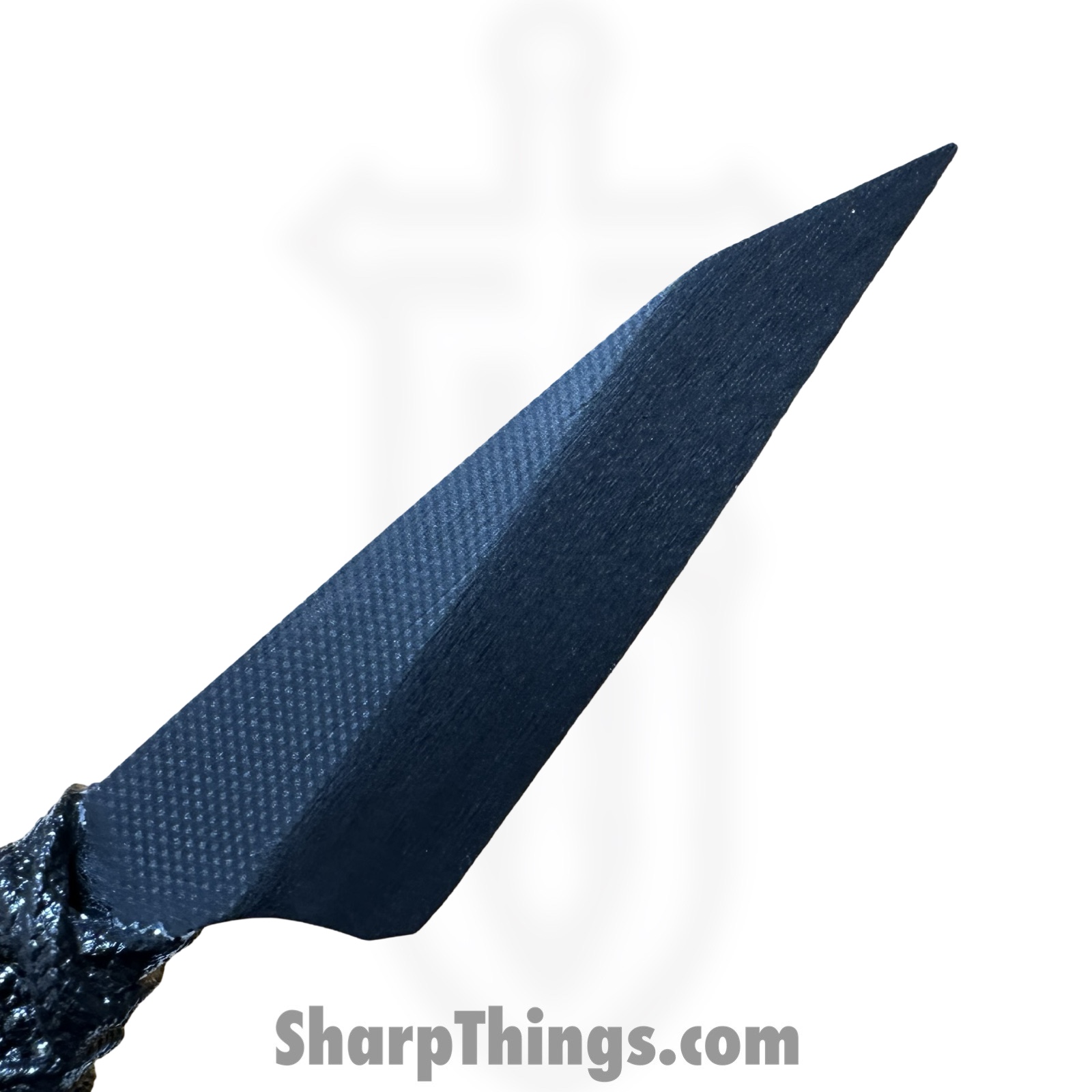 Revenant Corps - RCKV2Blk - RCK V2 - Fixed Blade Knife - G-10 Coated Wharncliffe - Tsukomaki Wrap - Black - Image 8