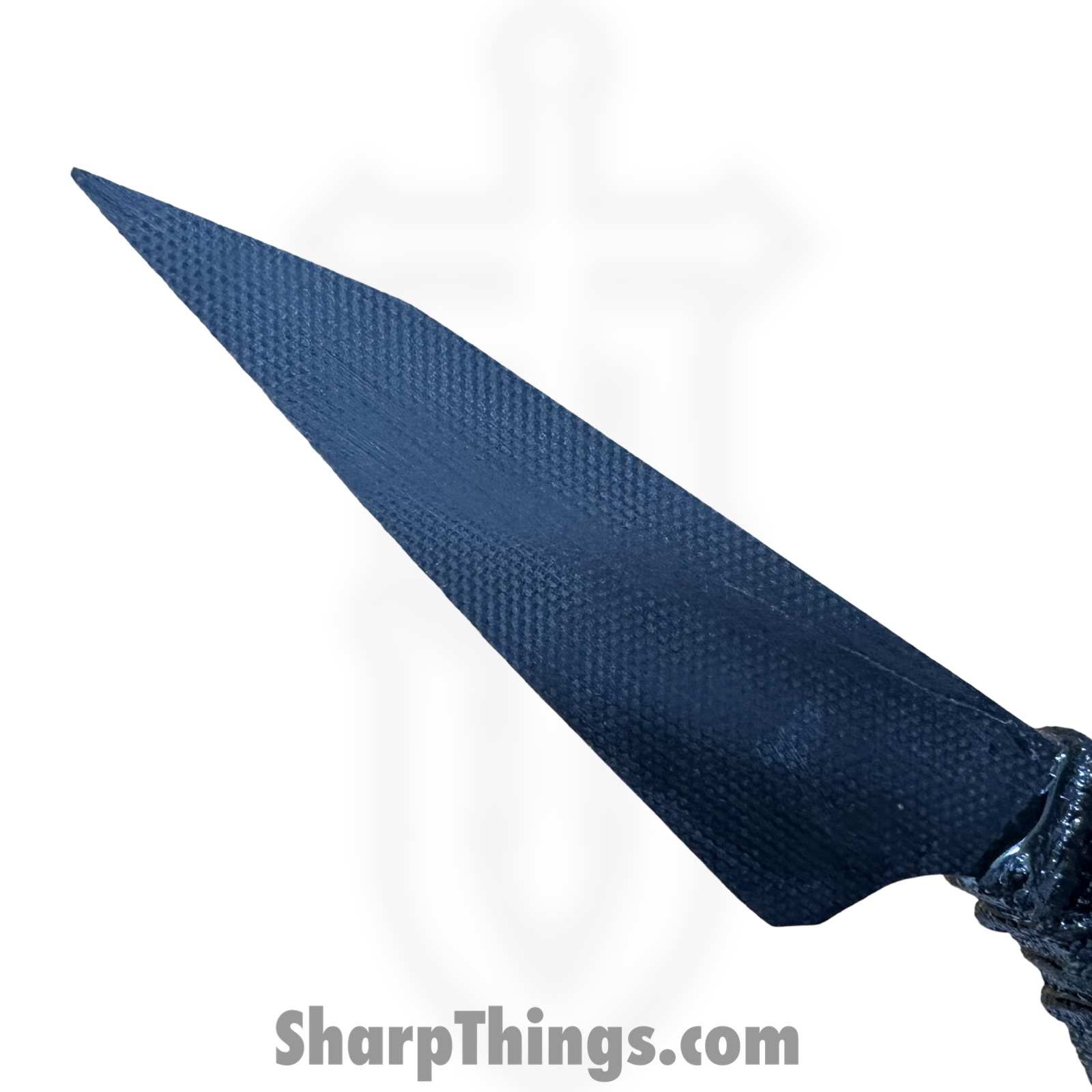 Revenant Corps - RCKV2Blk - RCK V2 - Fixed Blade Knife - G-10 Coated Wharncliffe - Tsukomaki Wrap - Black - Image 7