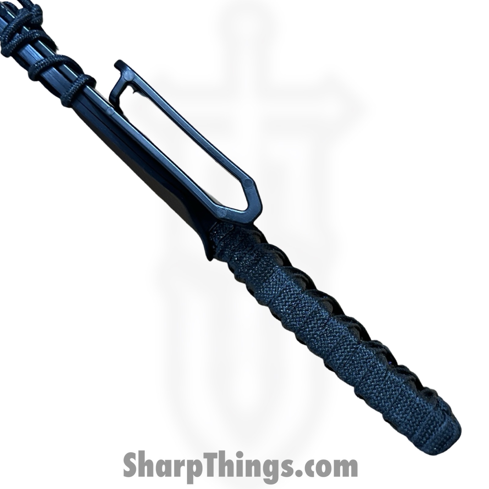 Revenant Corps - RCKV2Blk - RCK V2 - Fixed Blade Knife - G-10 Coated Wharncliffe - Tsukomaki Wrap - Black - Image 3