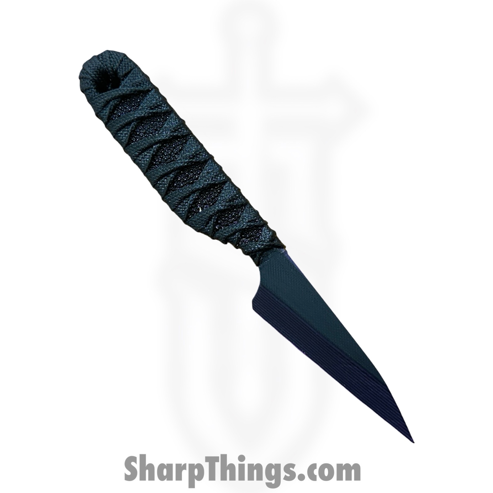Revenant Corps - RCKV2Pur - RCK V2 - Fixed Blade Knife - G-10 Coated Wharncliffe - Tsukomaki Wrap - Purple - Image 2