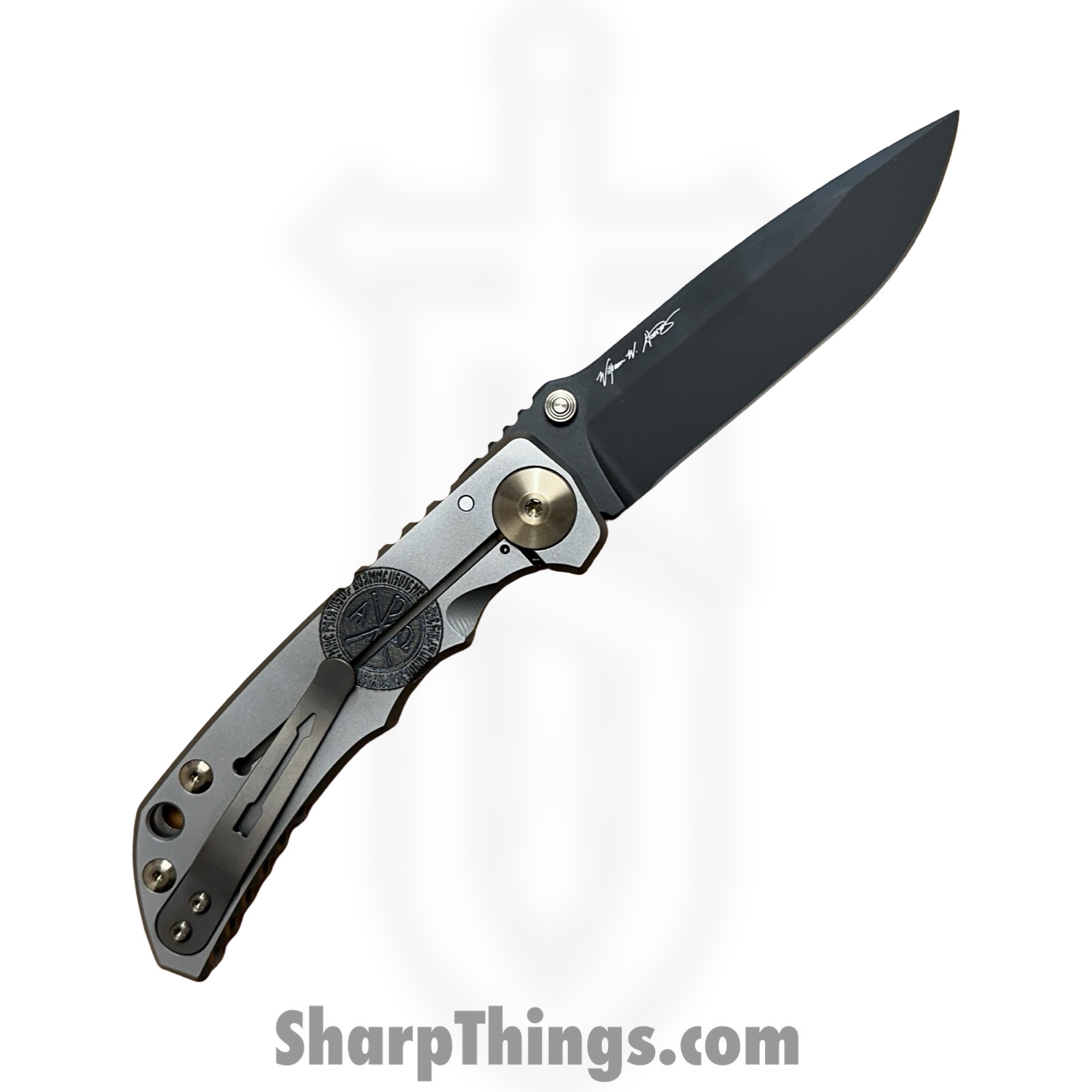 Spartan Blades - SF5CRUS - Spartan Harsey - Folding Knife - CPM MagnaCut Coated Drop Point - Titanium - Crusaform - Image 2