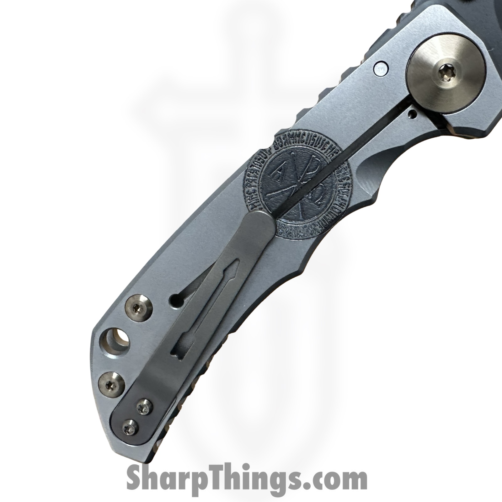 Spartan Blades - SF5CRUS - Spartan Harsey - Folding Knife - CPM MagnaCut Coated Drop Point - Titanium - Crusaform - Image 5