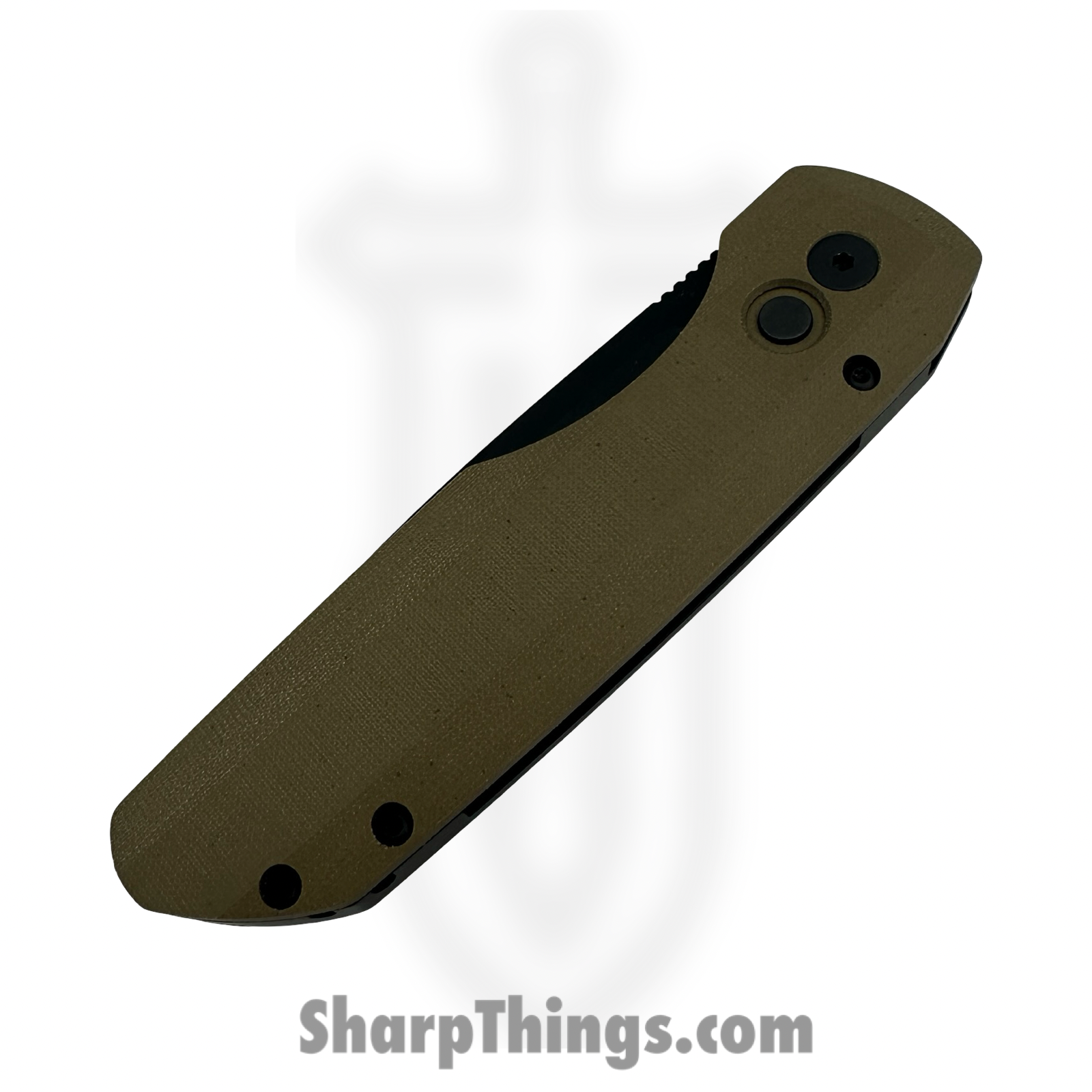 ProTech - VERO1213-GRN MIC - Vero Synaose Design - Automatic Knife - CPM MagnaCut DLC Clip Point - Micarta - Green - Image 3