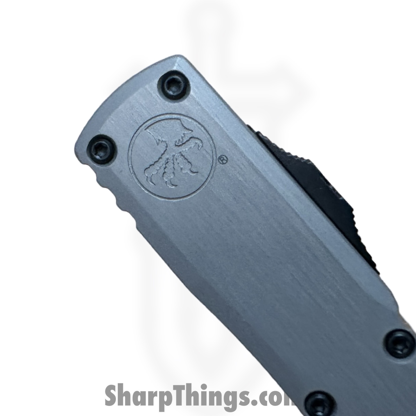 Microtech - 1123-1 NC - Ultratech Gen III ZBP - OTF Auto - M390MK Coated Tanto - 6061-T6 Aluminum - Natural - Image 3