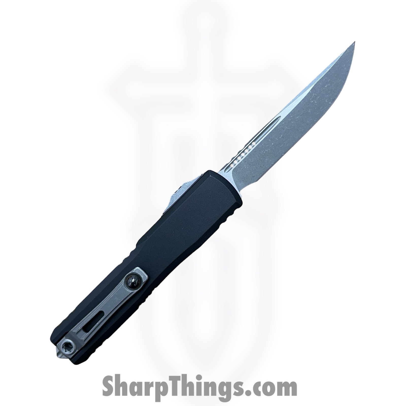 Microtech - 1121-10AP - Ultratech GEN III ZBP - OTF Auto - M390MK Apocalyptic Drop Point - Aluminum - Black - Image 2
