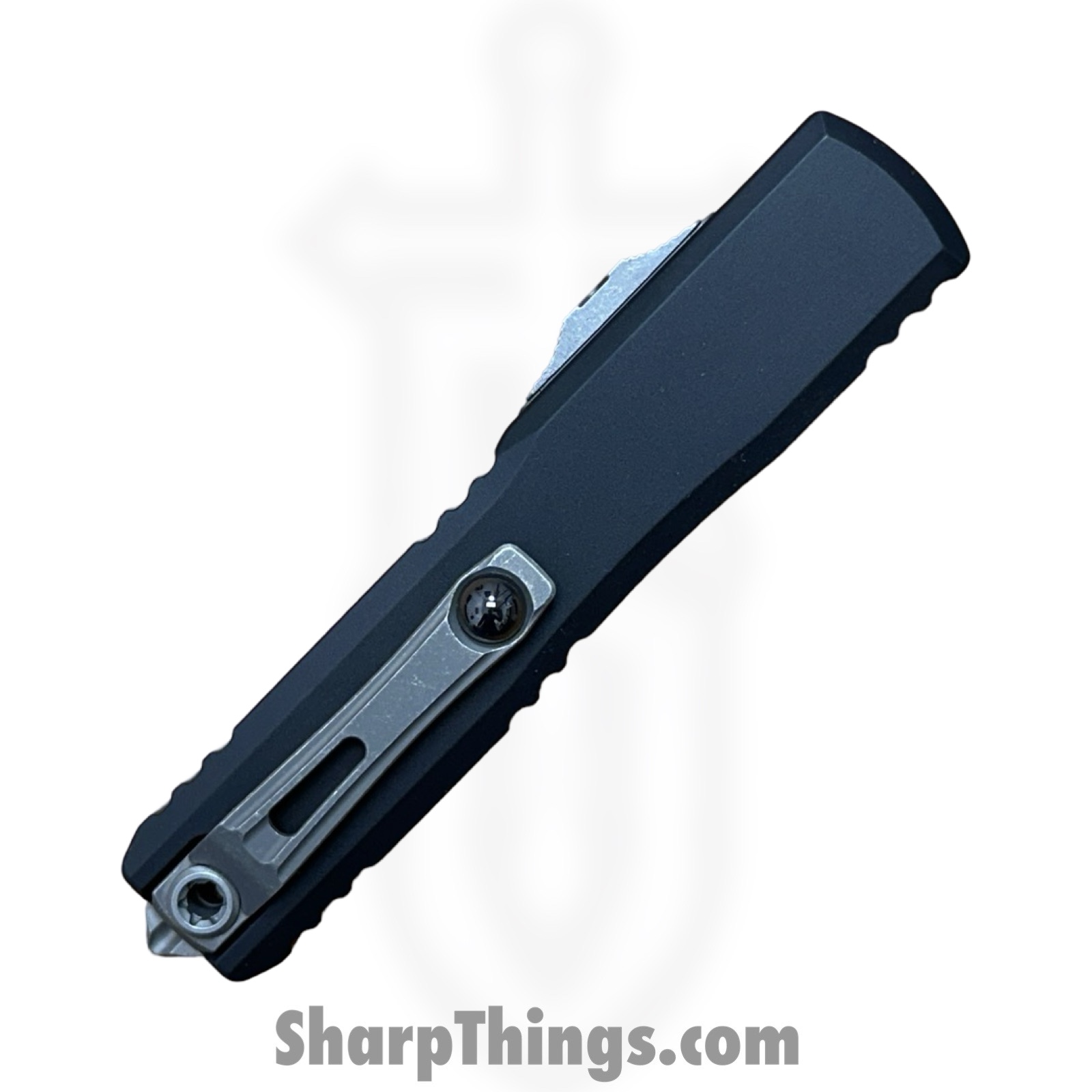 Microtech - 1121-10AP - Ultratech GEN III ZBP - OTF Auto - M390MK Apocalyptic Drop Point - Aluminum - Black - Image 10