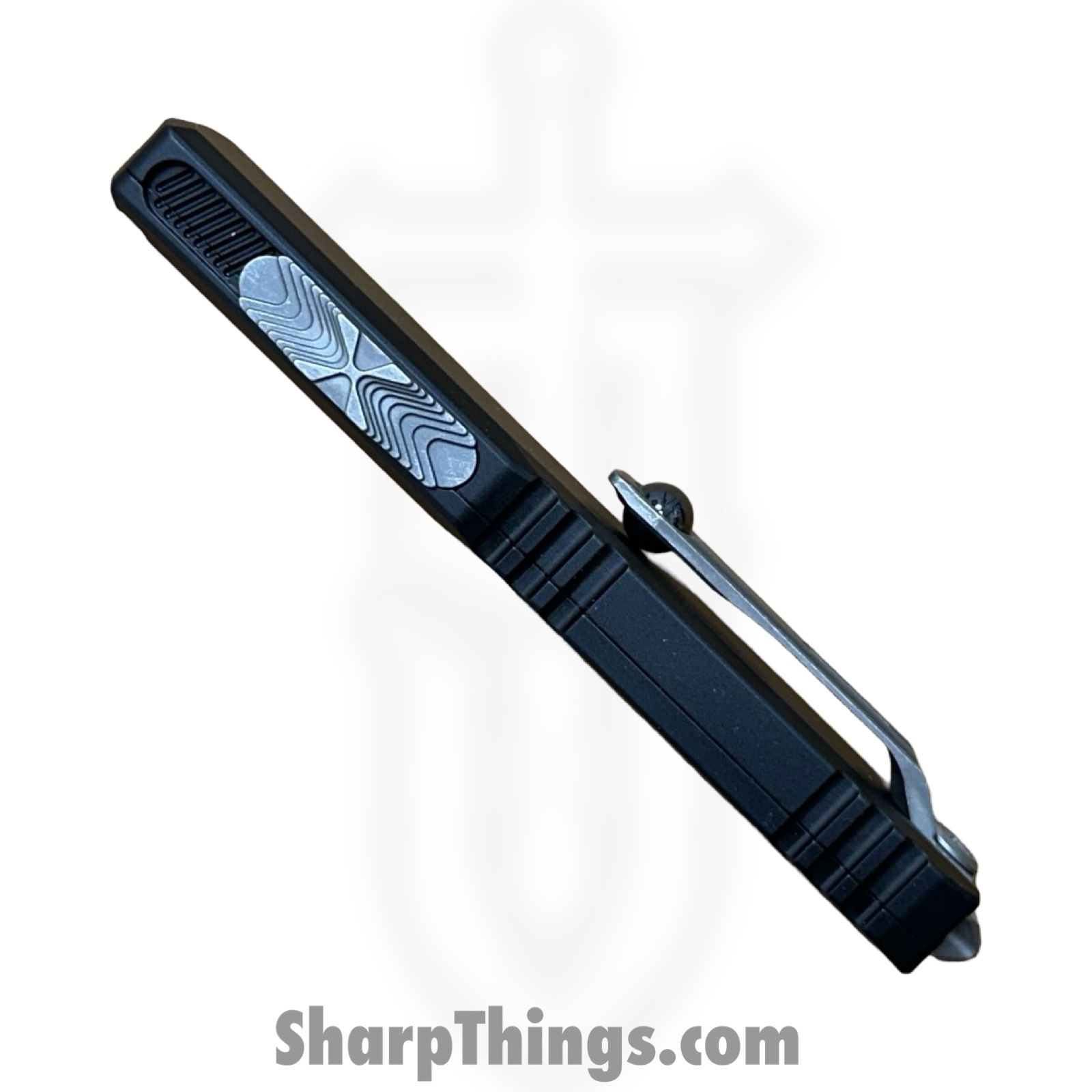 Microtech - 1121-10AP - Ultratech GEN III ZBP - OTF Auto - M390MK Apocalyptic Drop Point - Aluminum - Black - Image 8
