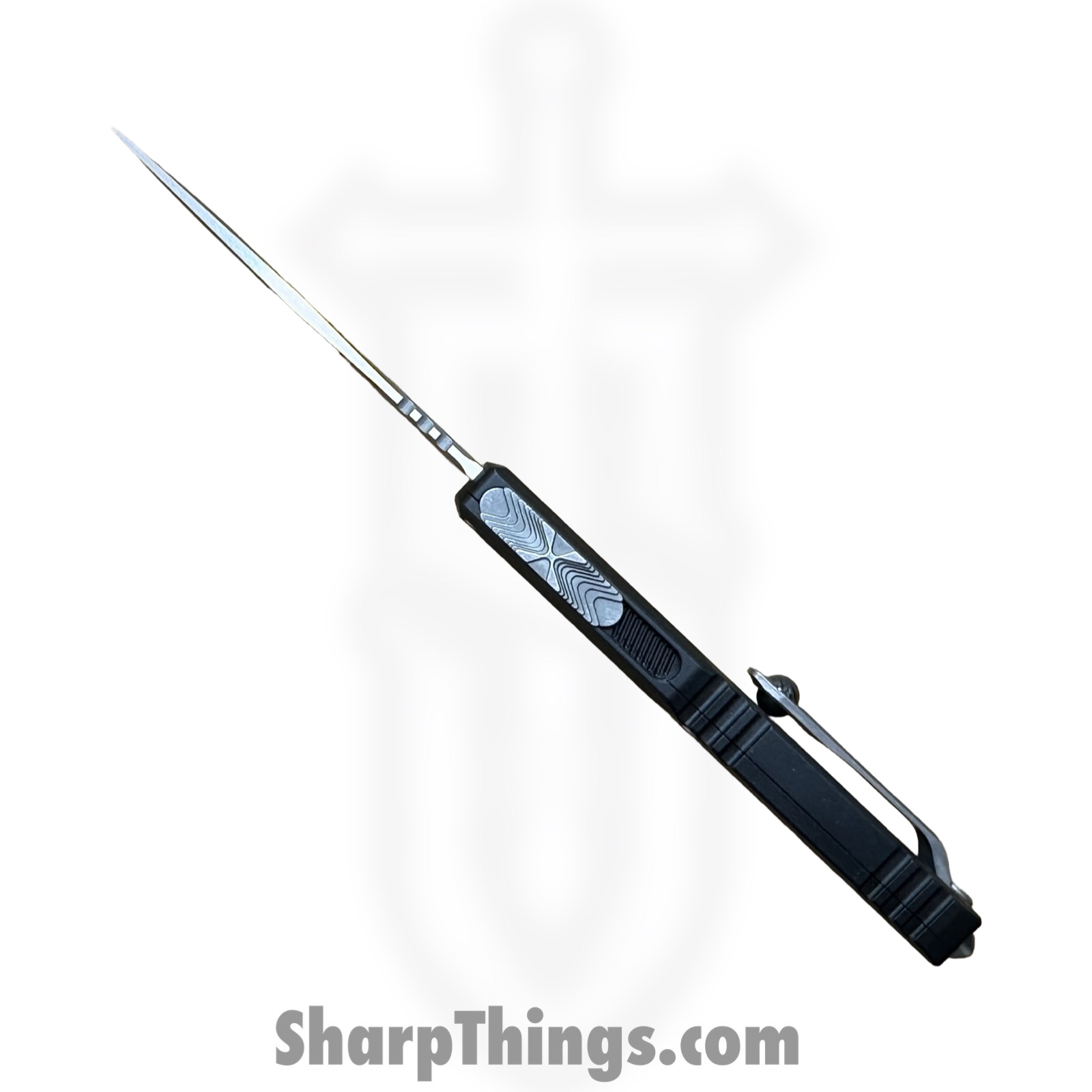 Microtech - 1121-10AP - Ultratech GEN III ZBP - OTF Auto - M390MK Apocalyptic Drop Point - Aluminum - Black - Image 5