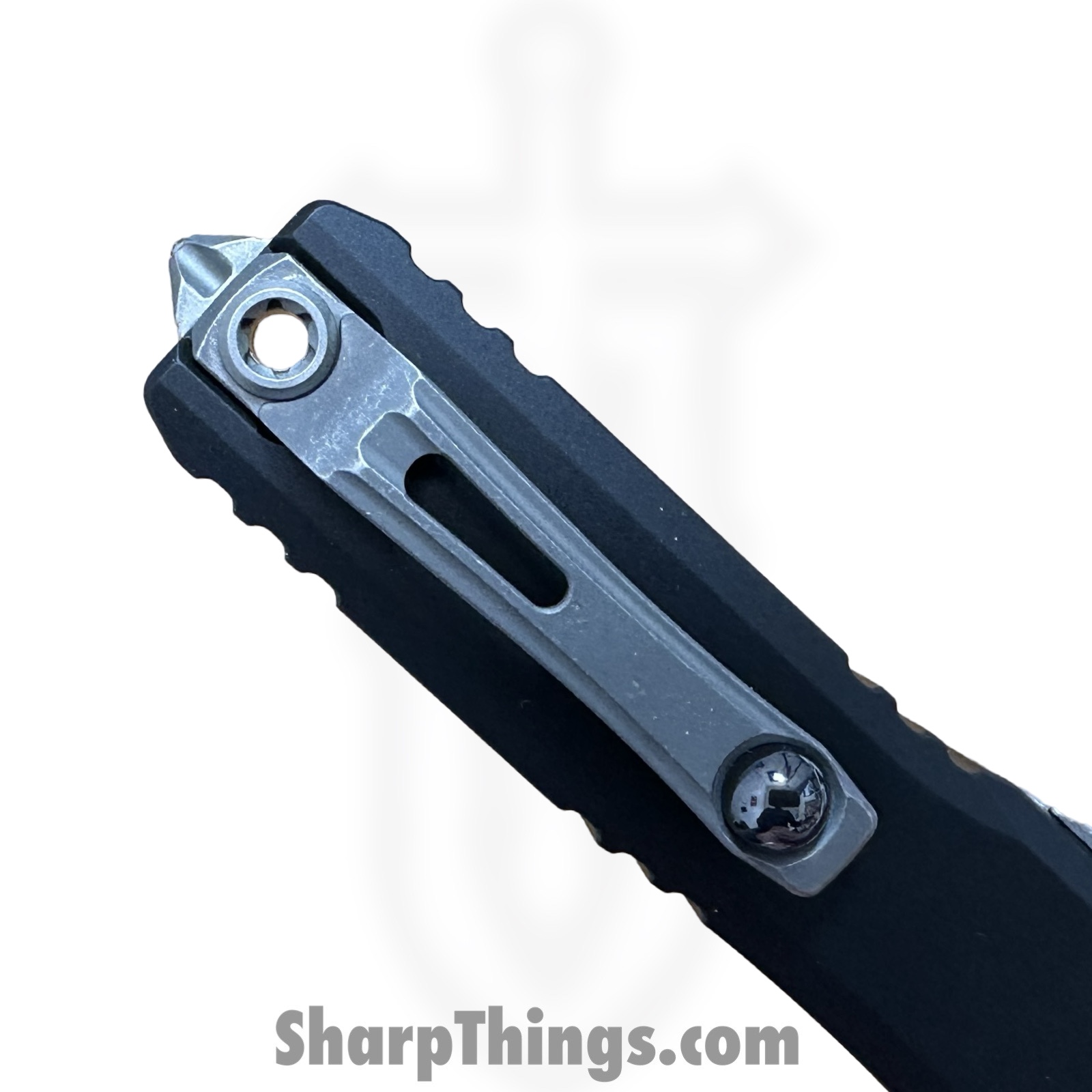 Microtech - 1121-10AP - Ultratech GEN III ZBP - OTF Auto - M390MK Apocalyptic Drop Point - Aluminum - Black - Image 4