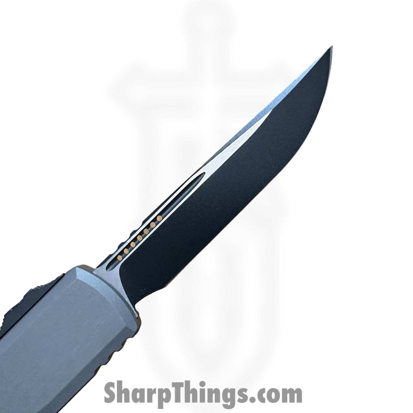 Microtech - 1121-1 NC - Ultratech Gen III ZBP - OTF Auto - M390MK Coated Drop Point - 6061-T6 Aluminum - Natural - Image 7