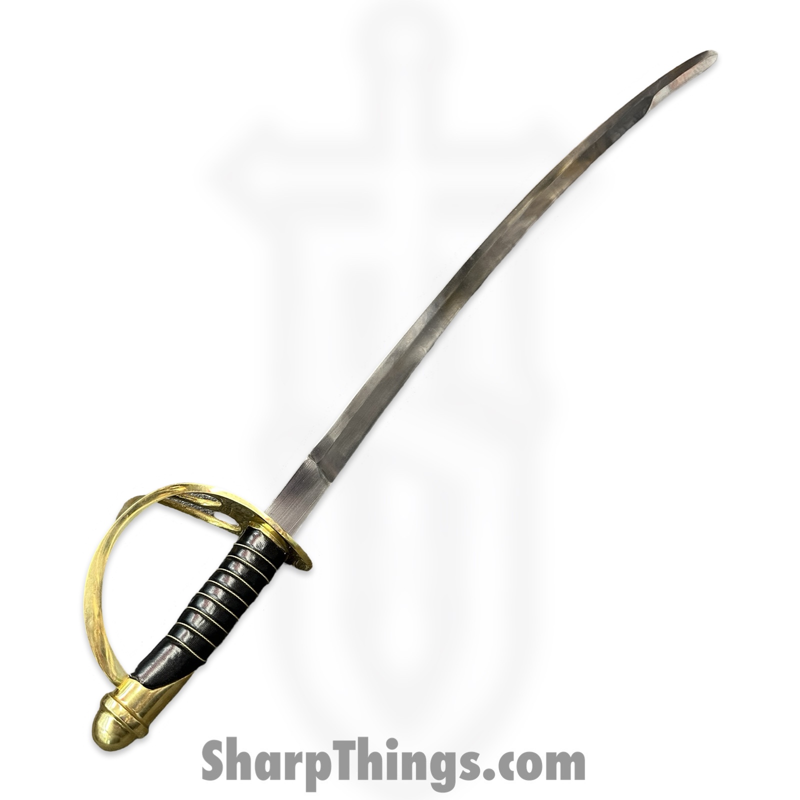 PTC - ICS-606-BF - Viking Battle Ready Sword and Scabbard Set - Fixed Blade Knife - Carbon Steel Polished - Leather Wrapped - Black Silver - Image 5