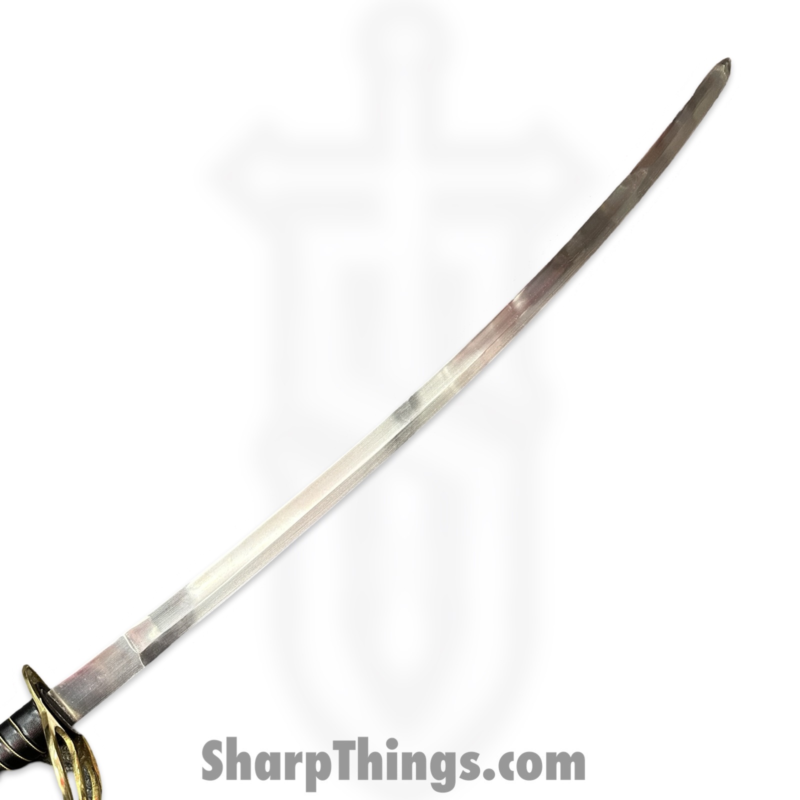 PTC - ICS-606-BF - Viking Battle Ready Sword and Scabbard Set - Fixed Blade Knife - Carbon Steel Polished - Leather Wrapped - Black Silver - Image 3